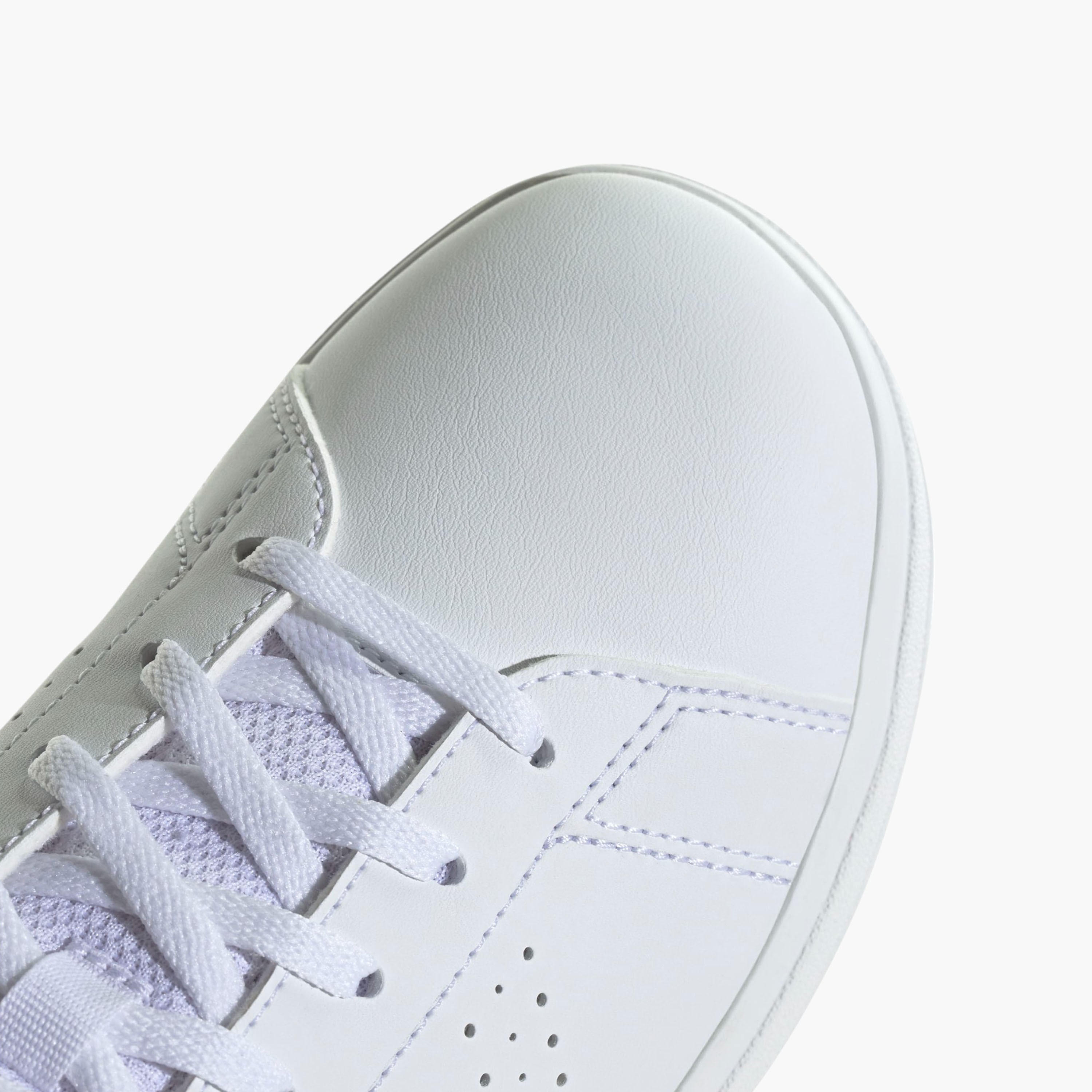 adidas Kids' ADVANTAGE BASE 2.0 Lace-Up Closure School Shoes - IE8688-boys-shoes-schoolshoes-image-5