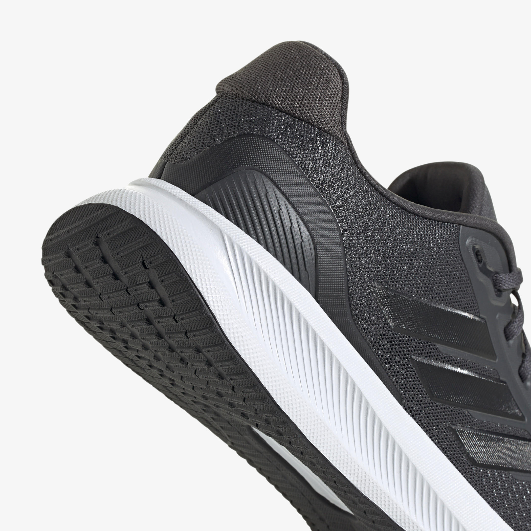 Adidas Men's Textured Running Shoes with Lace-Up Closure - Runfalcon 5-sports-men-shoes-image-7
