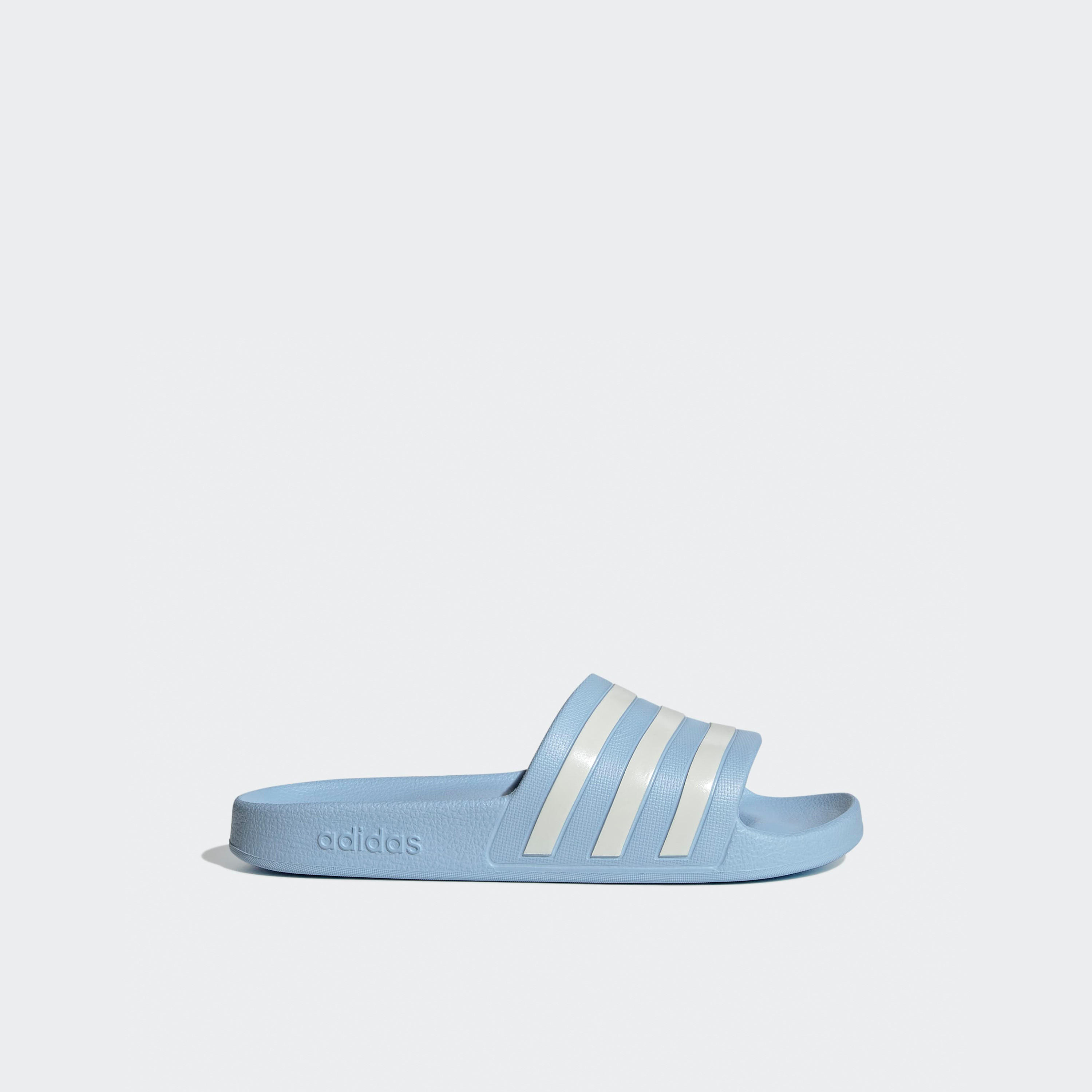 Adidas Women Adilette Aqua Striped Slides-women-shoes-sandals-flats-image-2
