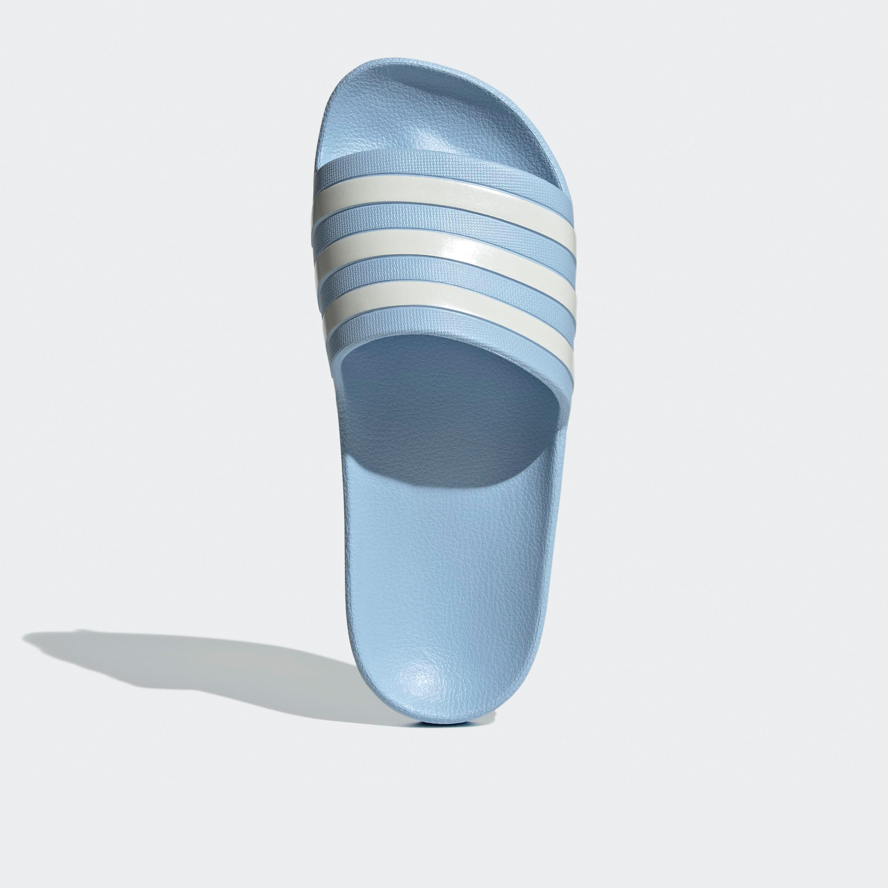 Adidas Women Adilette Aqua Striped Slides-women-shoes-sandals-flats-image-3
