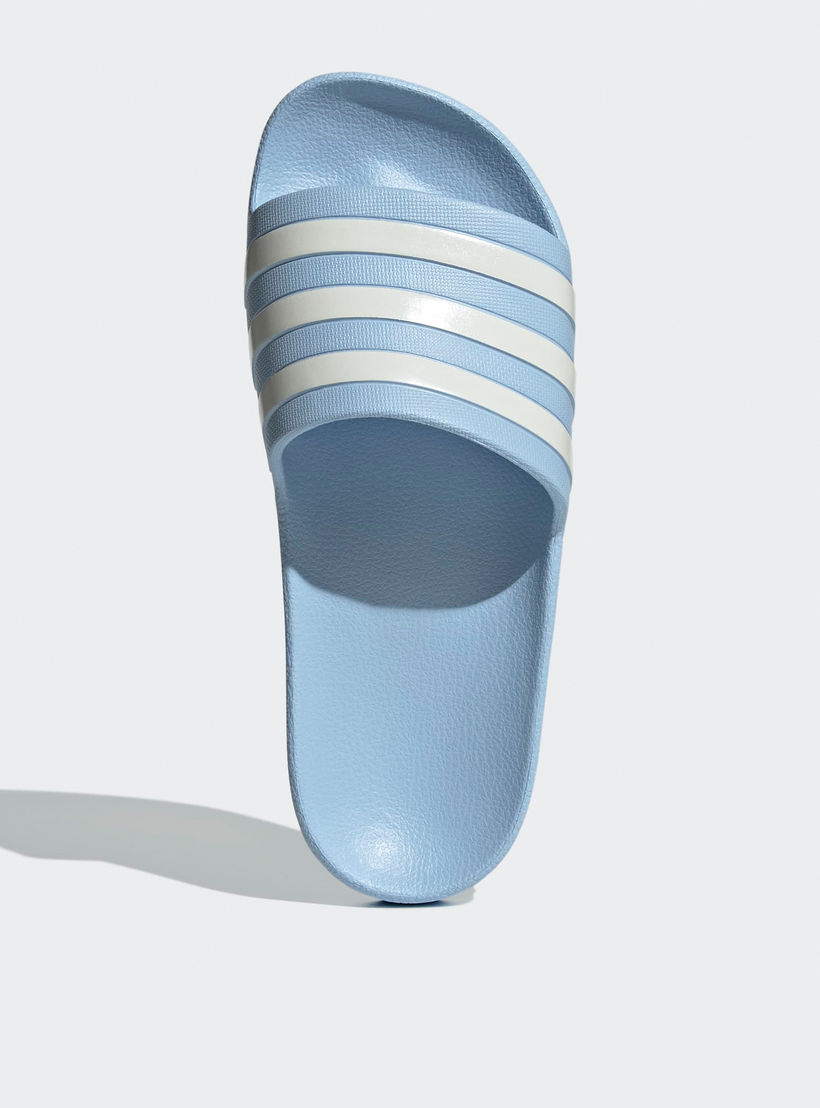 Adidas Women Adilette Aqua Striped Slides-women-shoes-sandals-flats-image-3