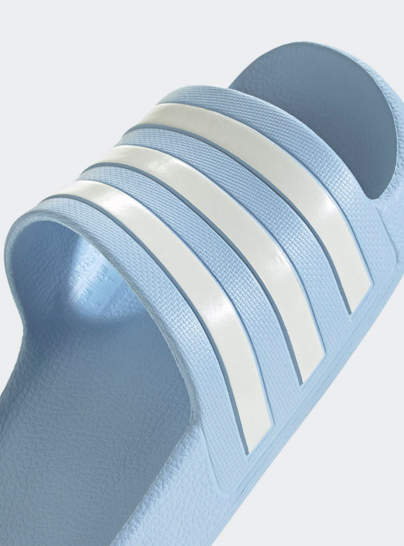 Adidas Women Adilette Aqua Striped Slides-women-shoes-sandals-flats-image-5