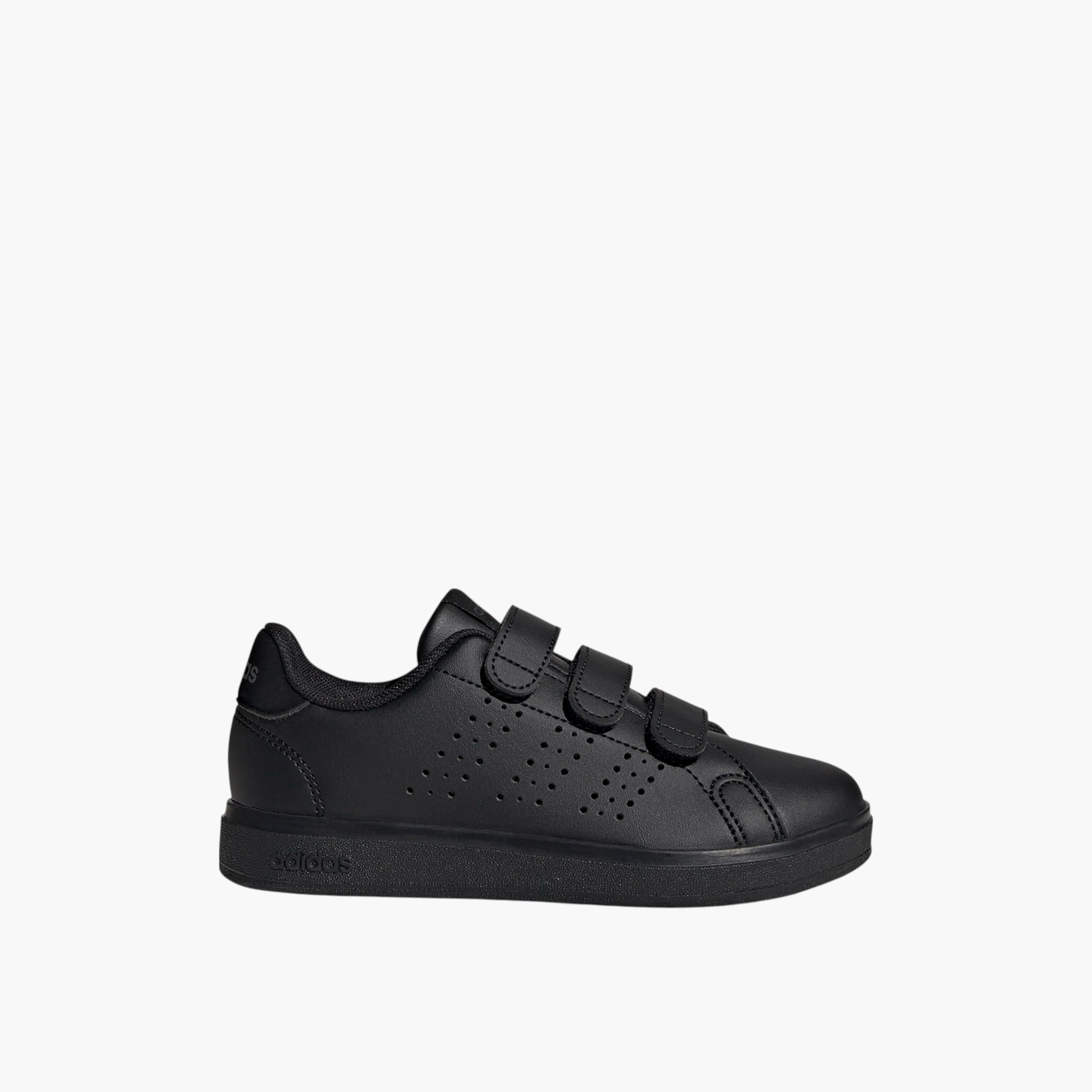 adidas Kids' ADVANTAGE BASE 2.0 School Shoes with Hook and Loop Closure - IE9018-boys-shoes-schoolshoes-image-2