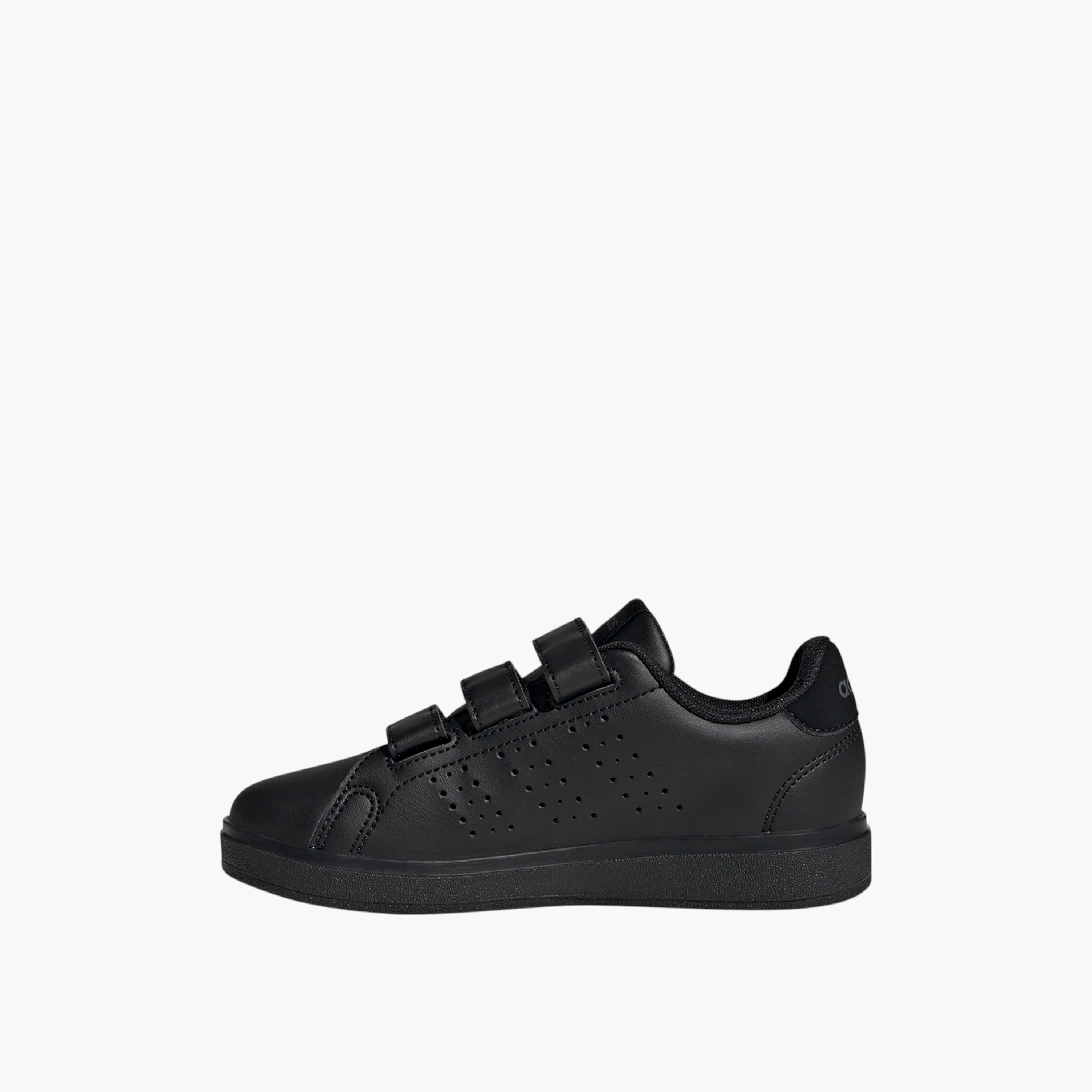 adidas Kids' ADVANTAGE BASE 2.0 School Shoes with Hook and Loop Closure - IE9018-boys-shoes-schoolshoes-image-3