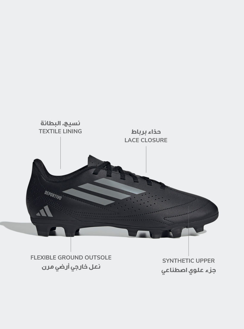 Adidas Men Deportivo III FxG Lace-Up Football Firm Ground Shoes-sports-gear-football-shoes-firmground-image-2