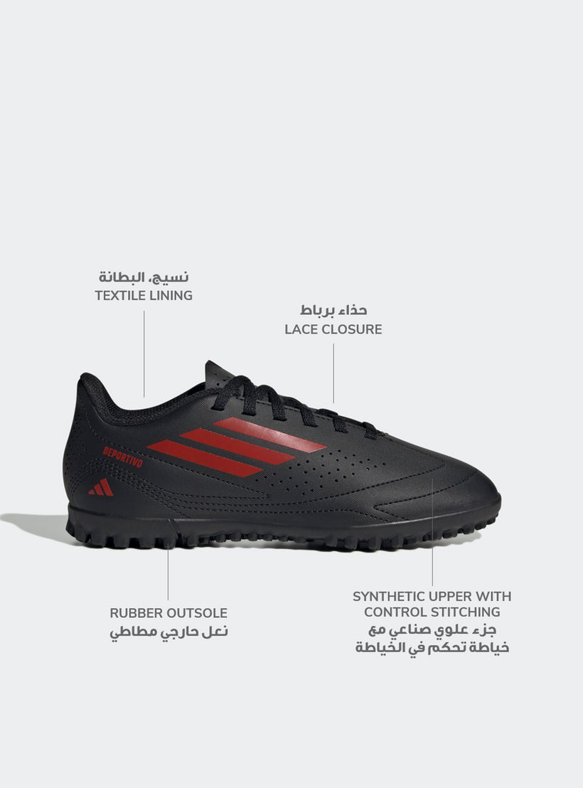 Adidas Boys Deportivo III TF Lace-Up Football Turf Shoes-sports-boys-shoes-image-2