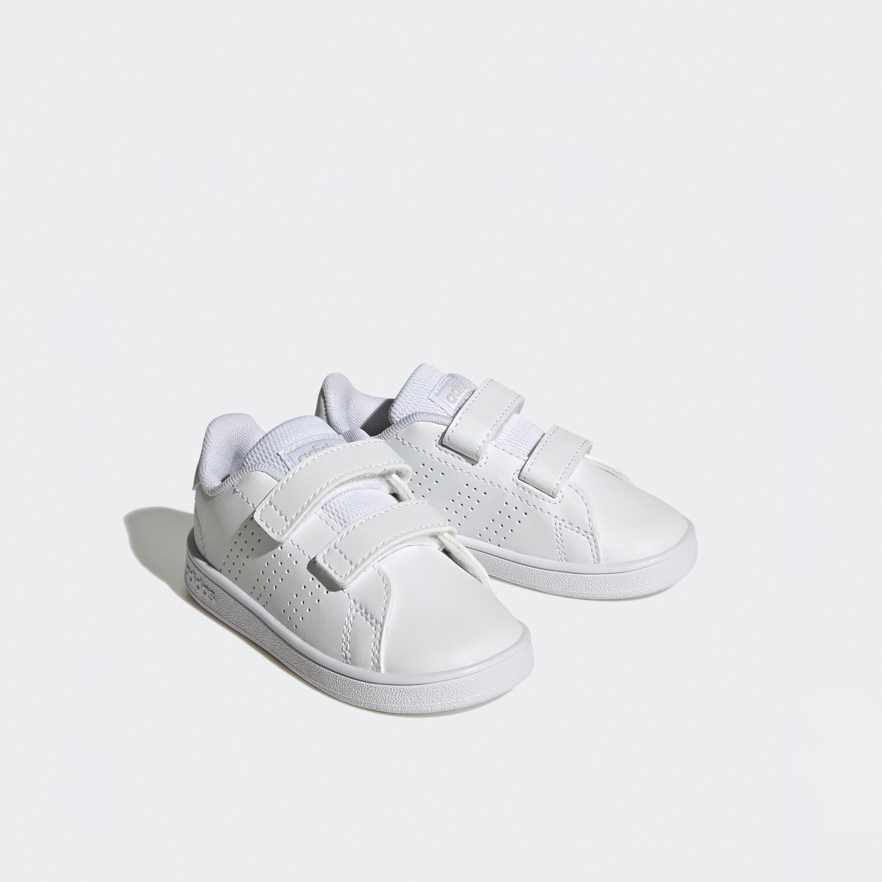Adidas Kids Baby Advantage Hook & Loop School Shoes-baby-girls-shoes-closedshoes-image-1