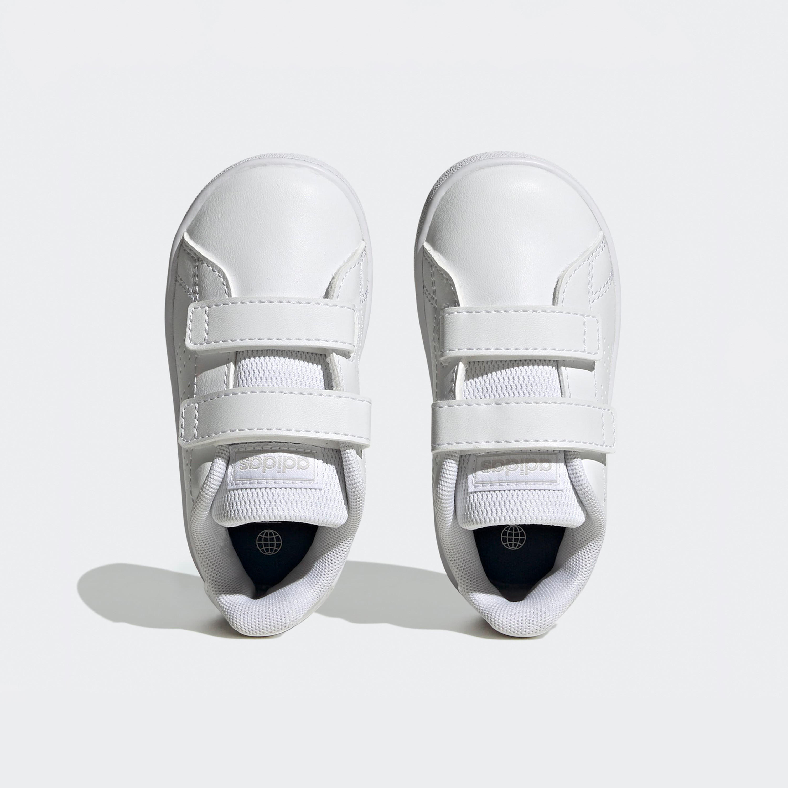 Adidas Kids Baby Advantage Hook & Loop School Shoes-baby-girls-shoes-closedshoes-image-3
