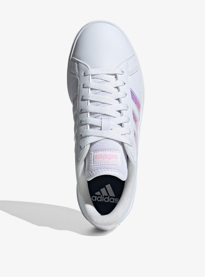 Adidas Women's Lace-Up Sneakers - GRAND COURT BASE 2.0-sports-women-shoes-image-3