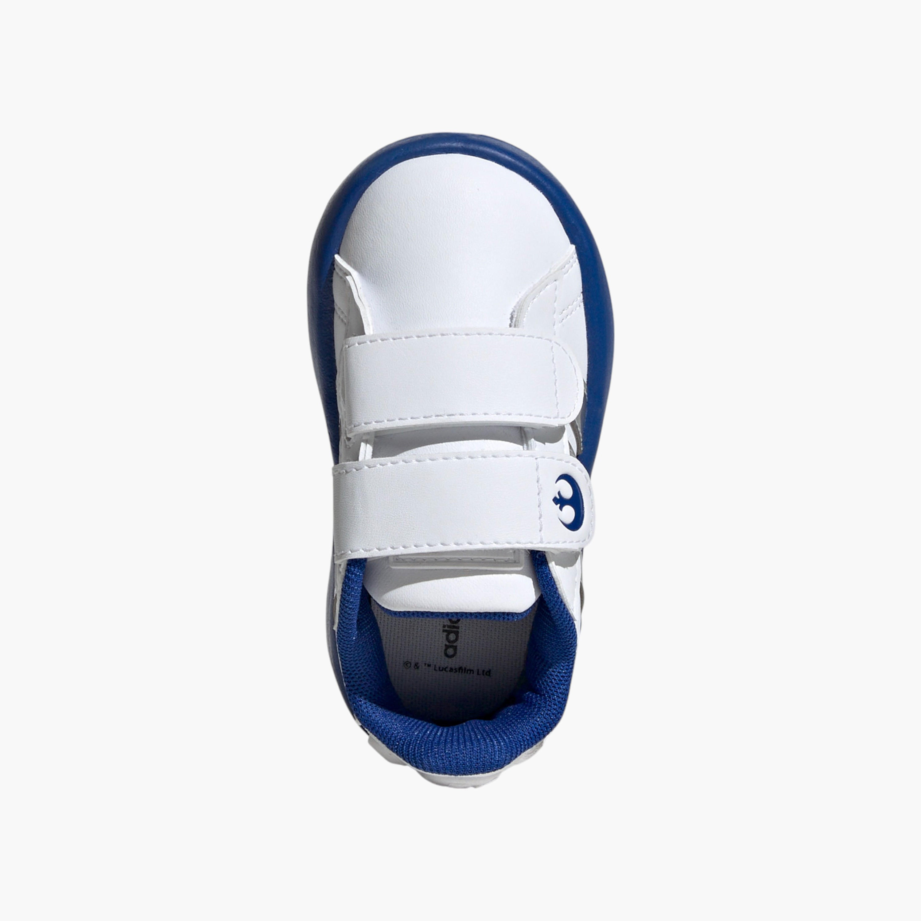 adidas Kids Droids Grand Court Cf I Hook & Loop Ankle Sneakers Durable Shoes-sports-boys-shoes-image-3
