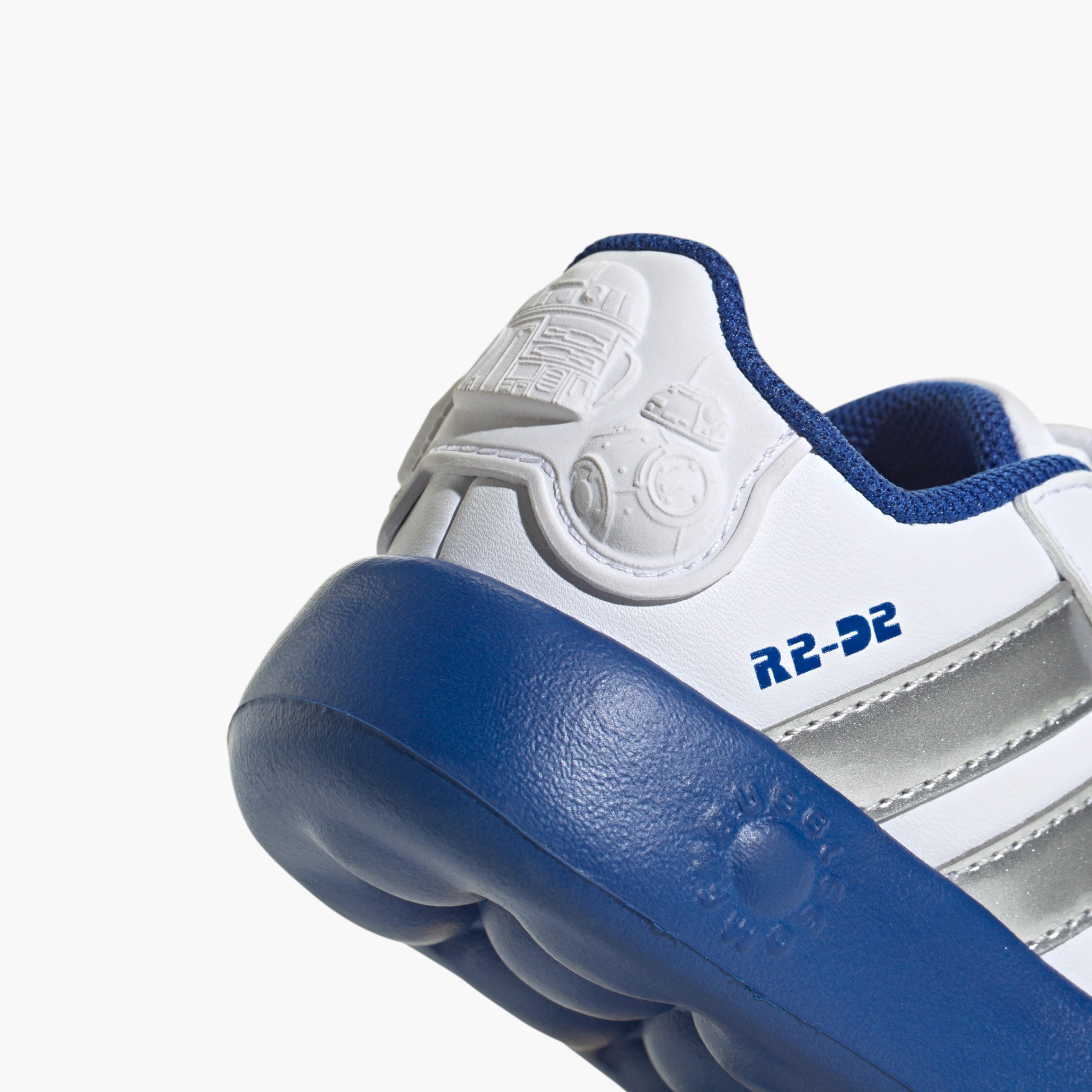 adidas Kids Droids Grand Court Cf I Hook & Loop Ankle Sneakers Durable Shoes-sports-boys-shoes-image-8