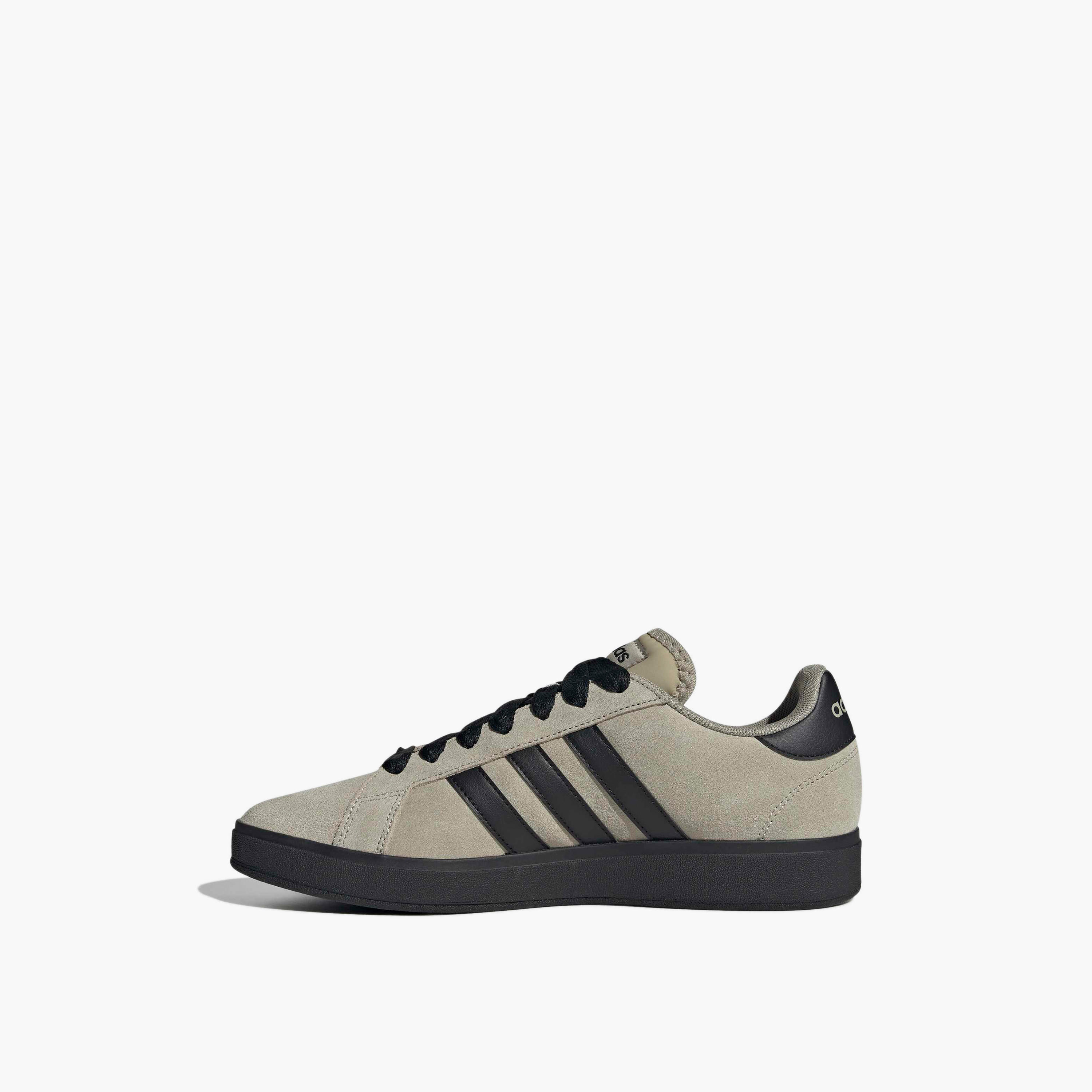 حذاء سنيكرز برباط إغلاق وطول الكاحل جراند كورت باس 00أس للرجال من أديداس-sports-men-shoes-image-3