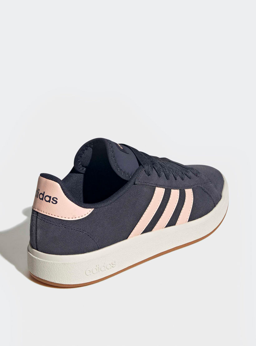 Adidas Women Grand Court Base 00s Lace-Up Ankle Sneakers-sports-women-shoes-image-5