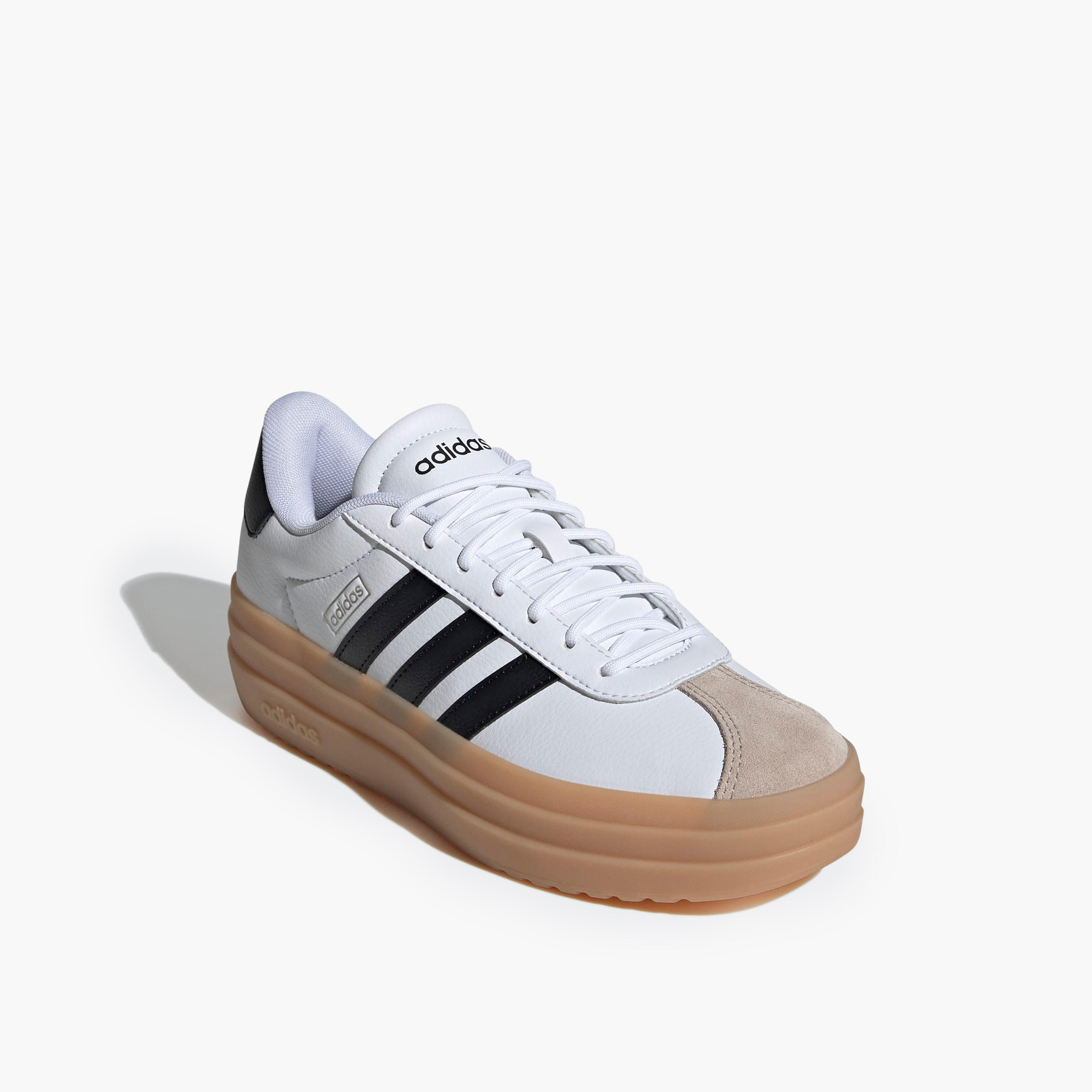 Adidas Women VL COURT BOLD Panelled Lace-Up Sneakers-women-shoes-sneakers-image-1