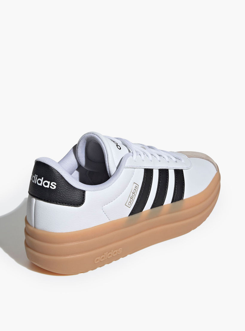 Adidas Women VL COURT BOLD Panelled Lace-Up Sneakers-women-shoes-sneakers-image-11