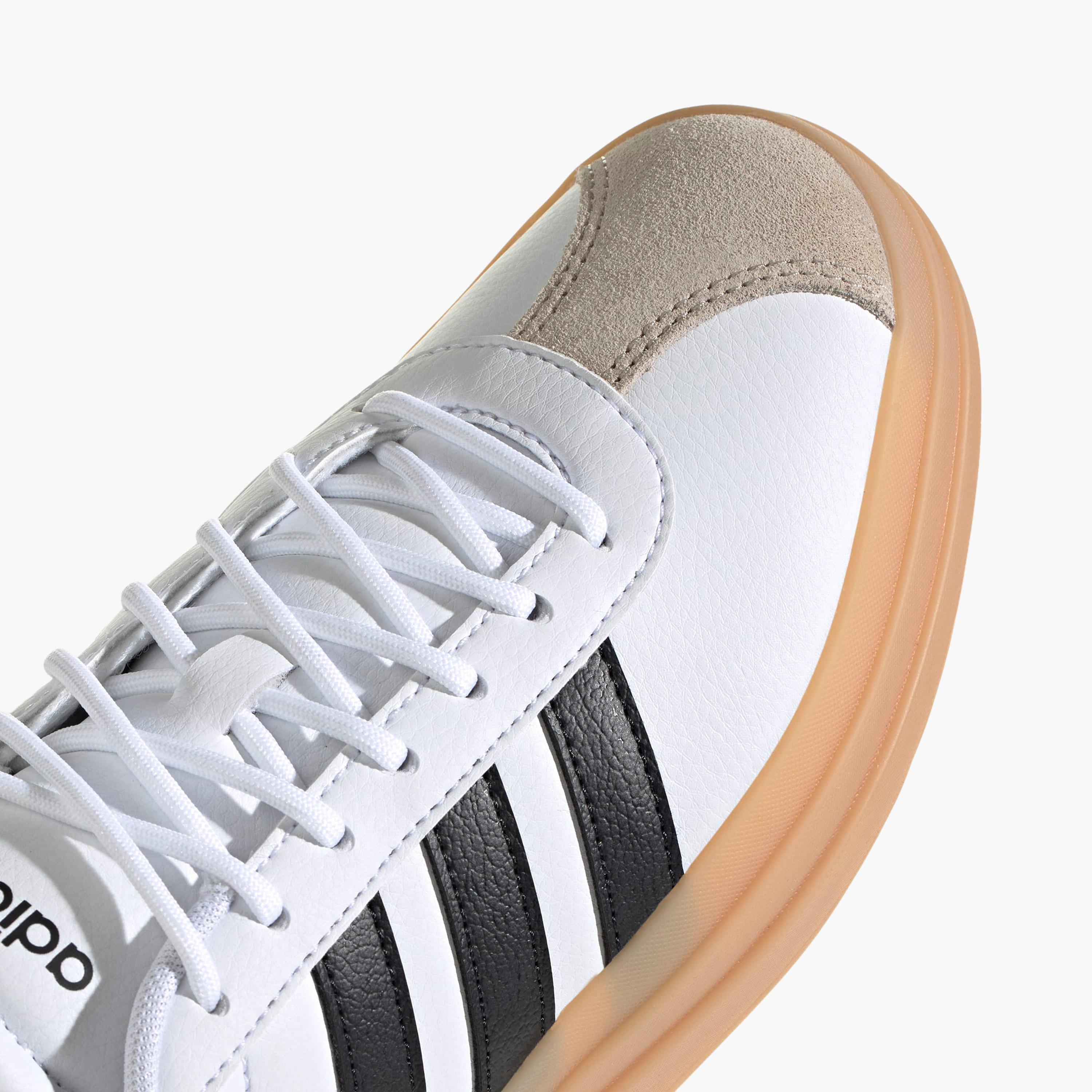 Adidas Women VL COURT BOLD Panelled Lace-Up Sneakers-women-shoes-sneakers-image-3