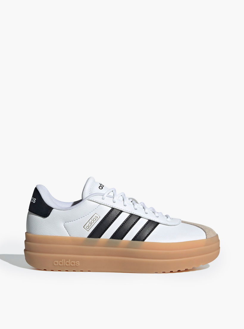 Adidas Women VL COURT BOLD Panelled Lace-Up Sneakers-women-shoes-sneakers-image-4