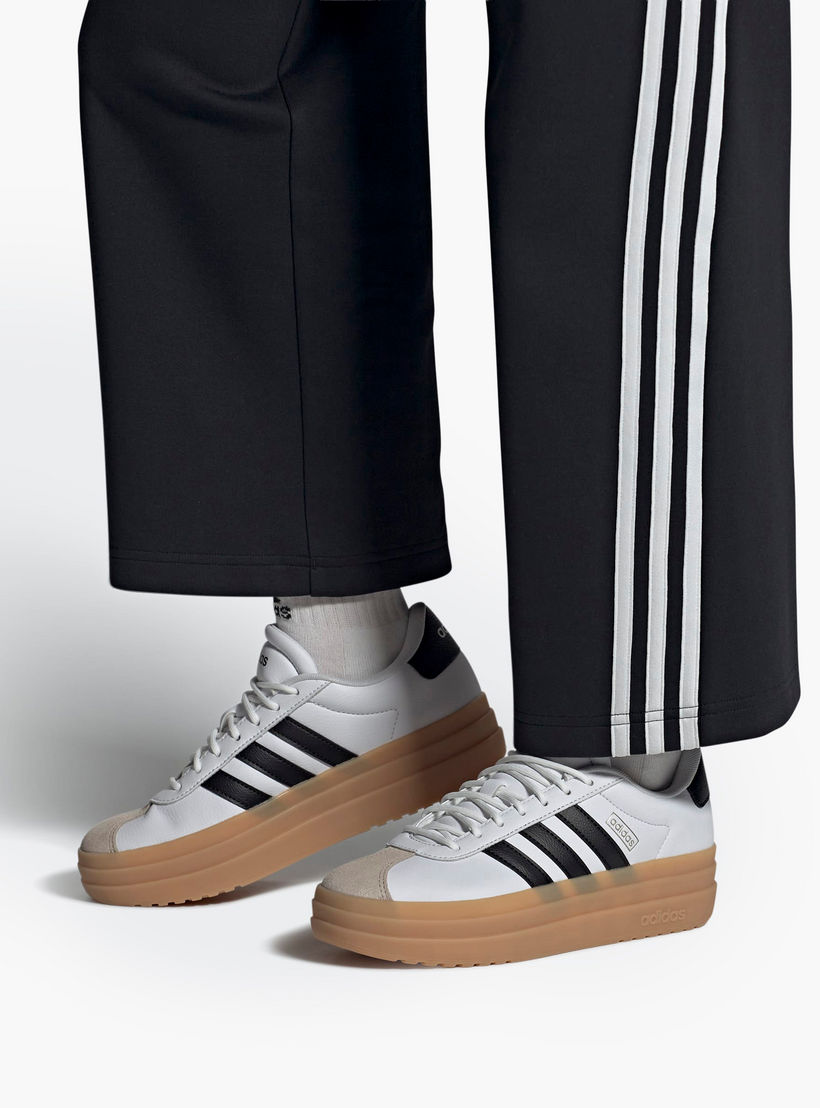 Adidas Women VL COURT BOLD Panelled Lace-Up Sneakers-women-shoes-sneakers-image-5