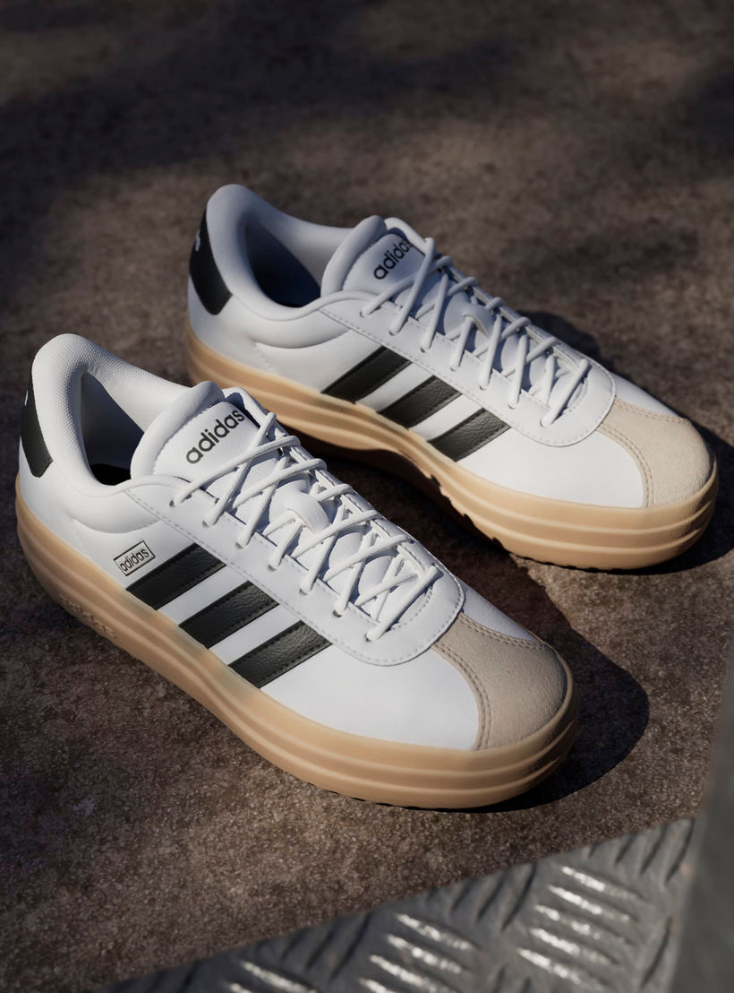 Adidas Women VL COURT BOLD Panelled Lace-Up Sneakers-women-shoes-sneakers-image-7