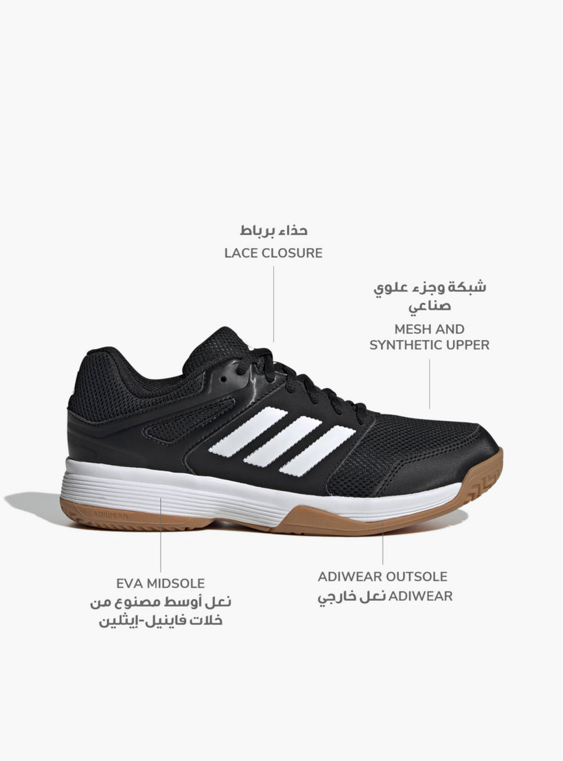 Adidas Women Speedcourt Lace-Up Badminton Shoes-women-shoes-sports-image-2