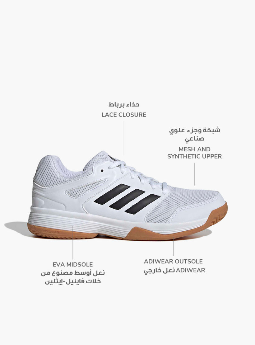 Adidas Women Speedcourt Lace-Up Badminton Shoes-women-shoes-sports-image-2