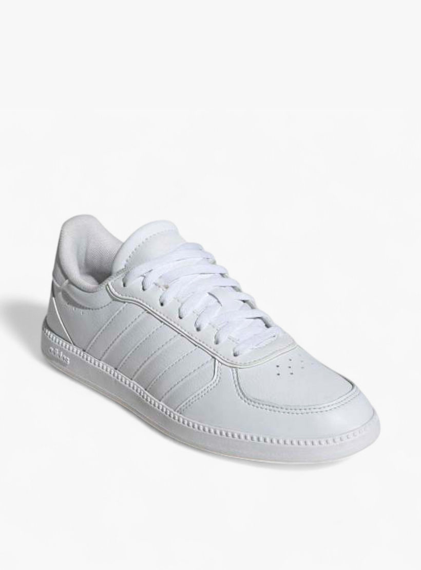 adidas Women's BREAKNET SLEEK Lace-Up Sneakers - IH5418-women-shoes-sneakers-image-2