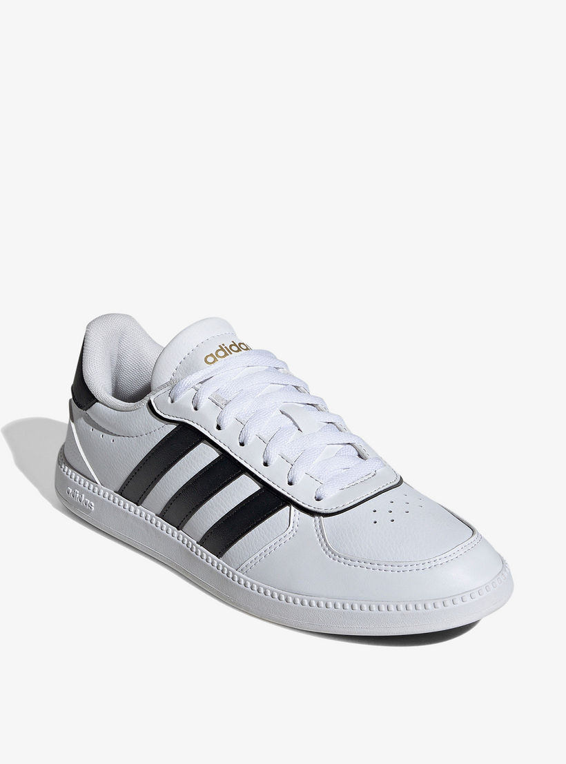 Adidas Women's BREAKNET SLEEK Lace-Up Sneakers - IH5426-women-shoes-sneakers-image-1