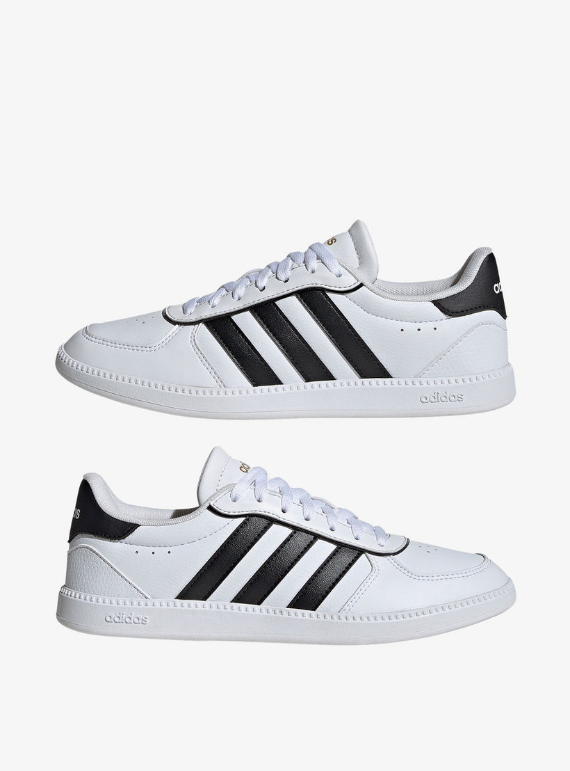 Adidas Women's BREAKNET SLEEK Lace-Up Sneakers - IH5426-women-shoes-sneakers-image-2