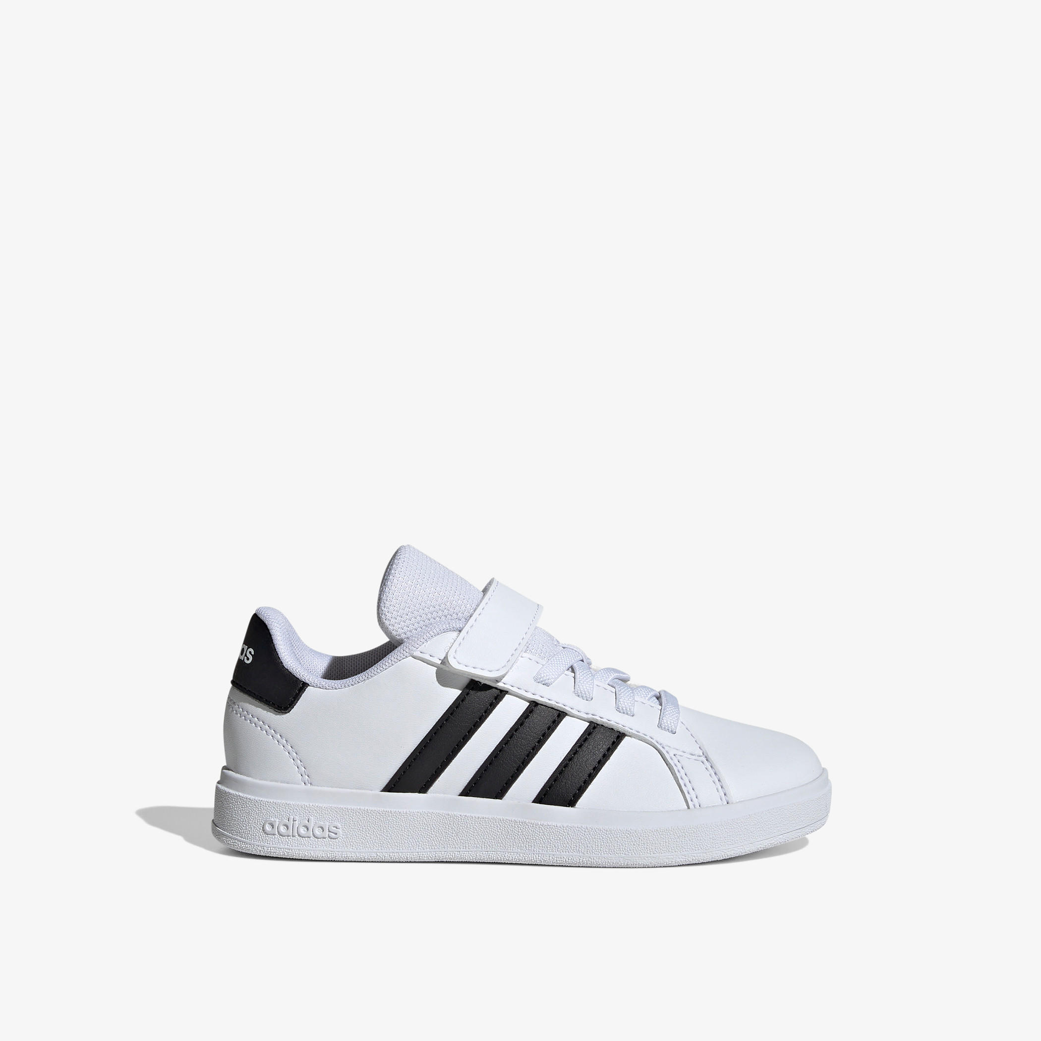 حذاء تنس متين بشريط إغلاق جراند كورت 2.0 إي أي سي للأطفال من أديداس-sports-boys-shoes-image-2