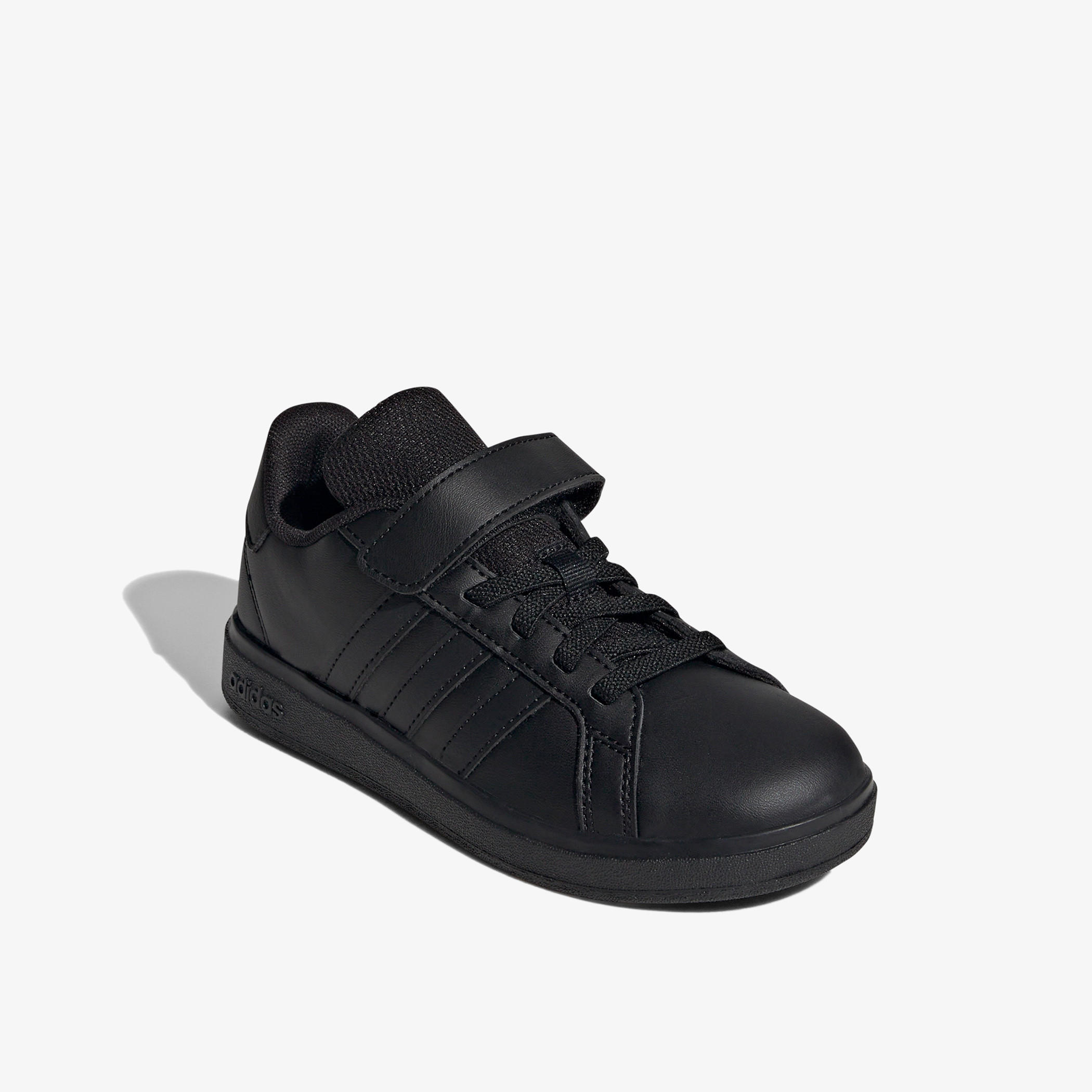 حذاء مدرسي بارز الملمس بشريط إغلاق لاصق للأطفال من أديداس - Grand Court 2.0 EL C-boys-shoes-schoolshoes-image-1