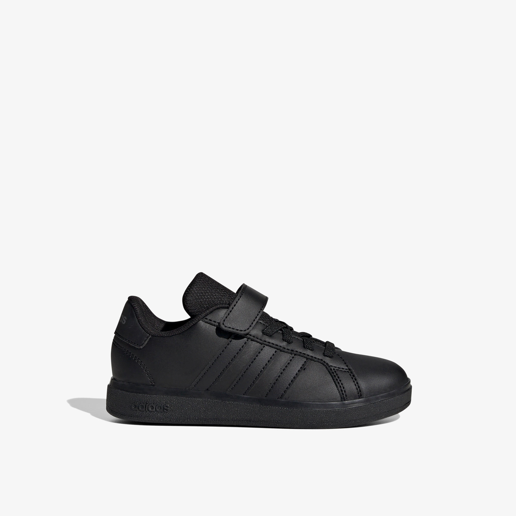 حذاء مدرسي بارز الملمس بشريط إغلاق لاصق للأطفال من أديداس - Grand Court 2.0 EL C-boys-shoes-schoolshoes-image-2