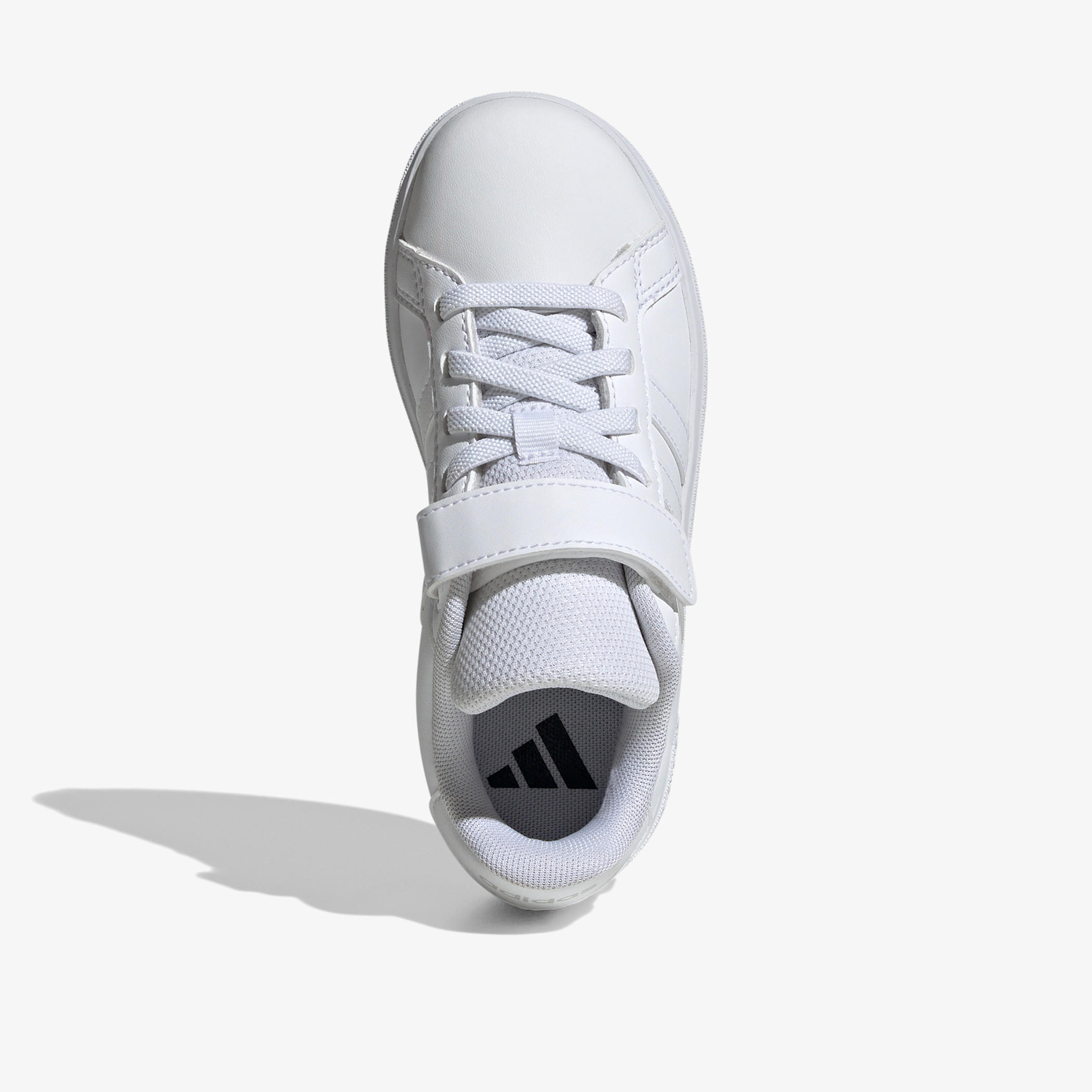 حذاء مدرسي سادة بشريط إغلاق للأولاد من أديداس - GRAND COURT 2.0 EL C-boys-shoes-schoolshoes-image-3