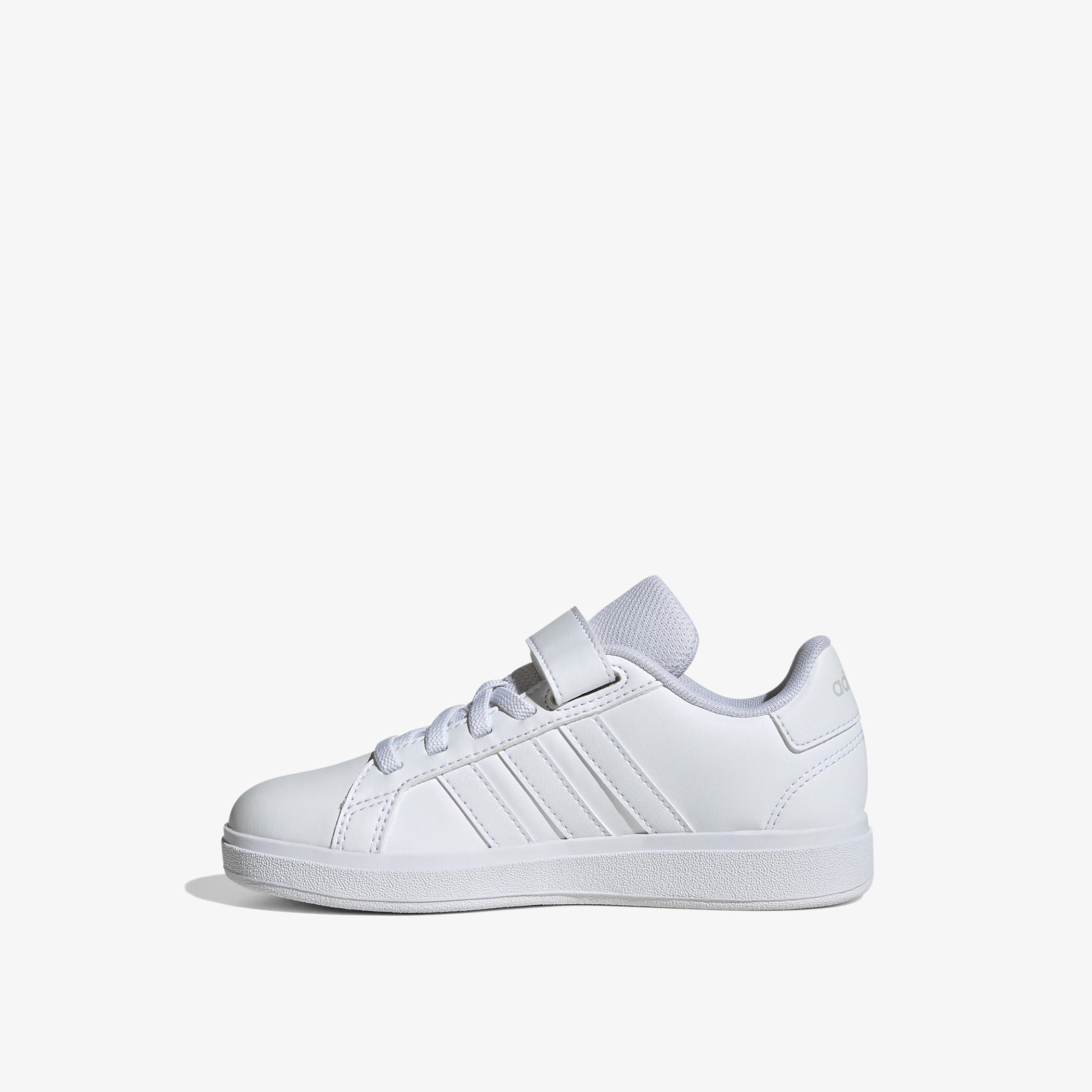 حذاء مدرسي سادة بشريط إغلاق للأولاد من أديداس - GRAND COURT 2.0 EL C-boys-shoes-schoolshoes-image-5