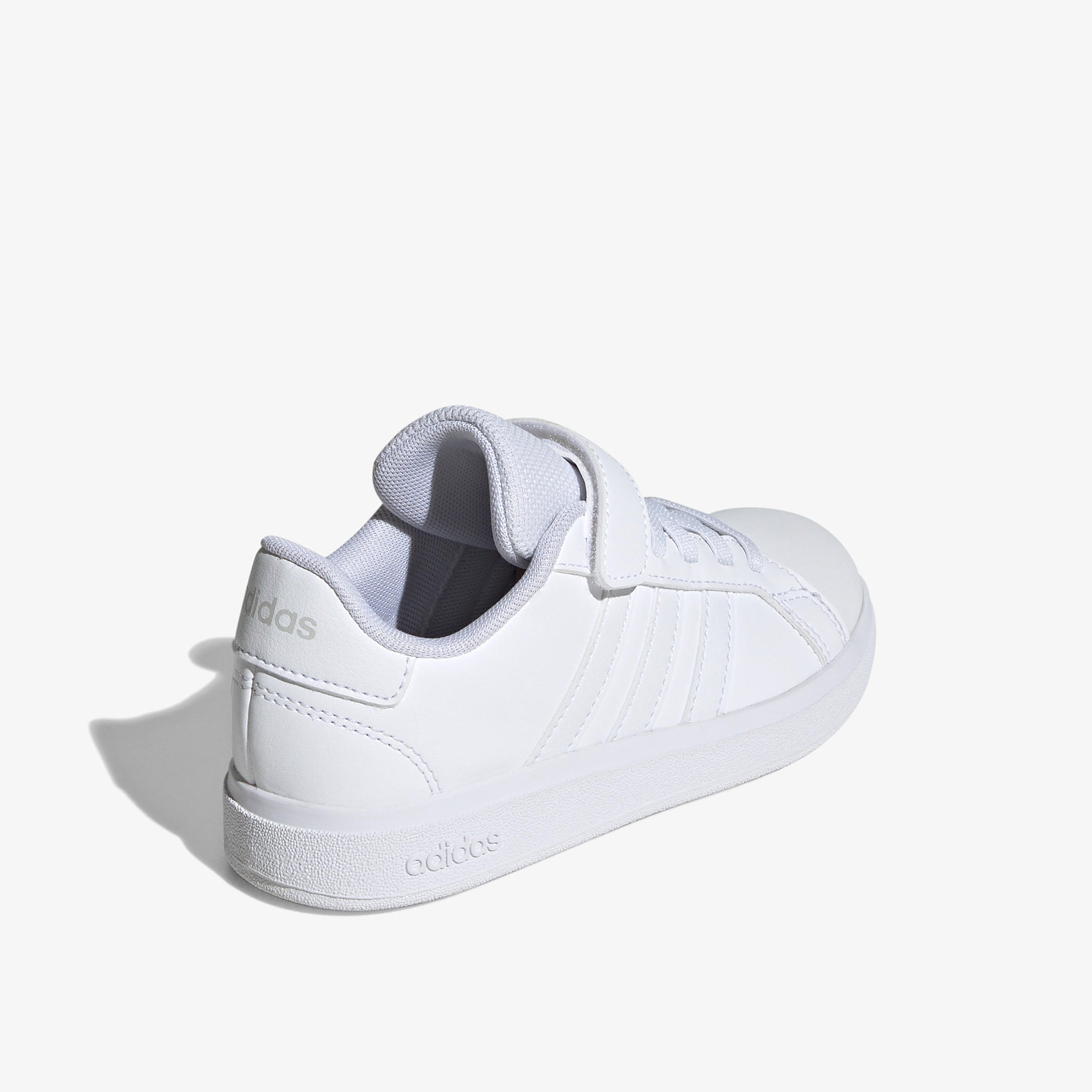 حذاء مدرسي سادة بشريط إغلاق للأولاد من أديداس - GRAND COURT 2.0 EL C-boys-shoes-schoolshoes-image-6