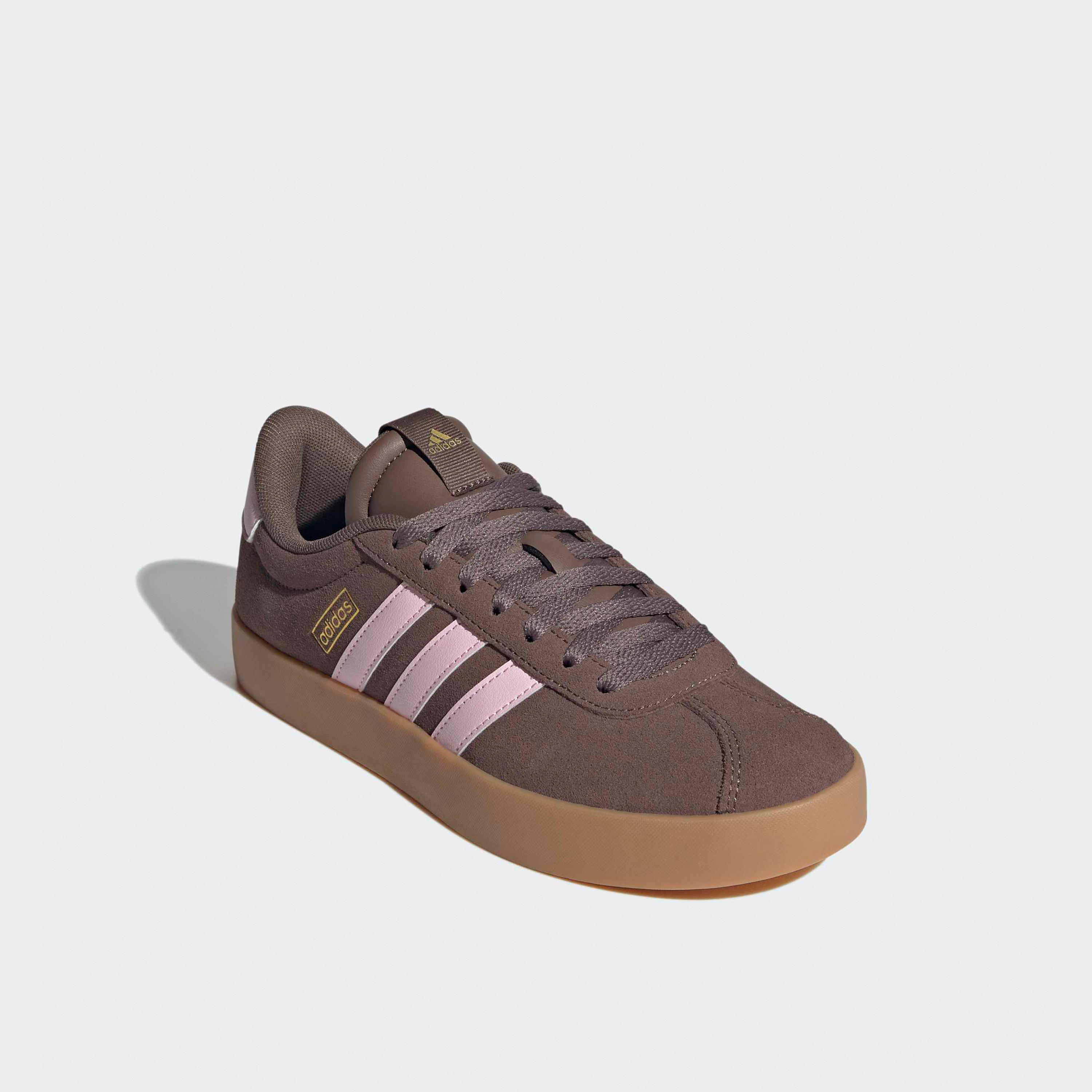 Adidas Women VL Court 3.0 Lace-Up Ankle Sneakers-women-shoes-sneakers-image-1
