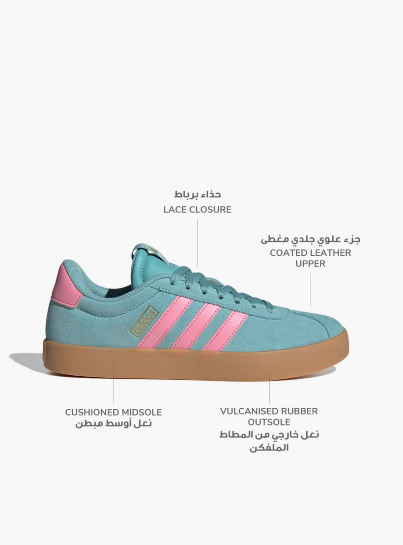 حذاء سنيكرز بطول الكاحل ورباط إغلاق في إل كورت 3.0 للنساء من أديداس-sports-women-shoes-image-2