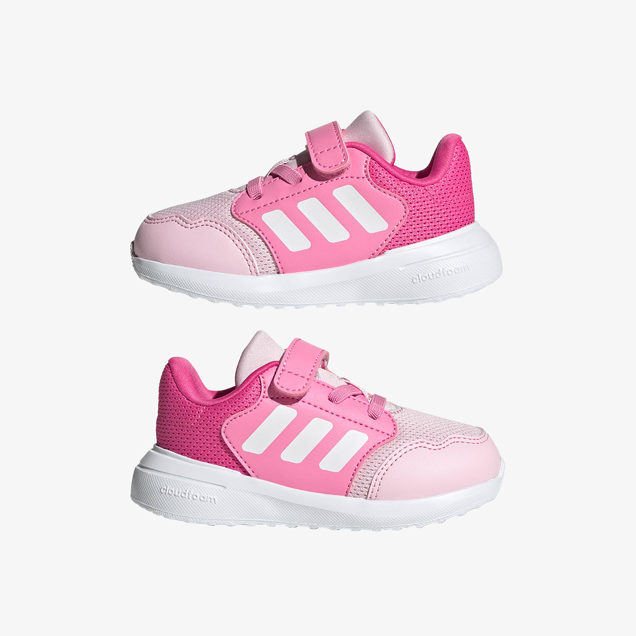 Adidas Girls' Colourblock Running Shoes with Hook and Loop Closure - Tensaur Run 3.0-baby-girls-shoes-closedshoes-image-2