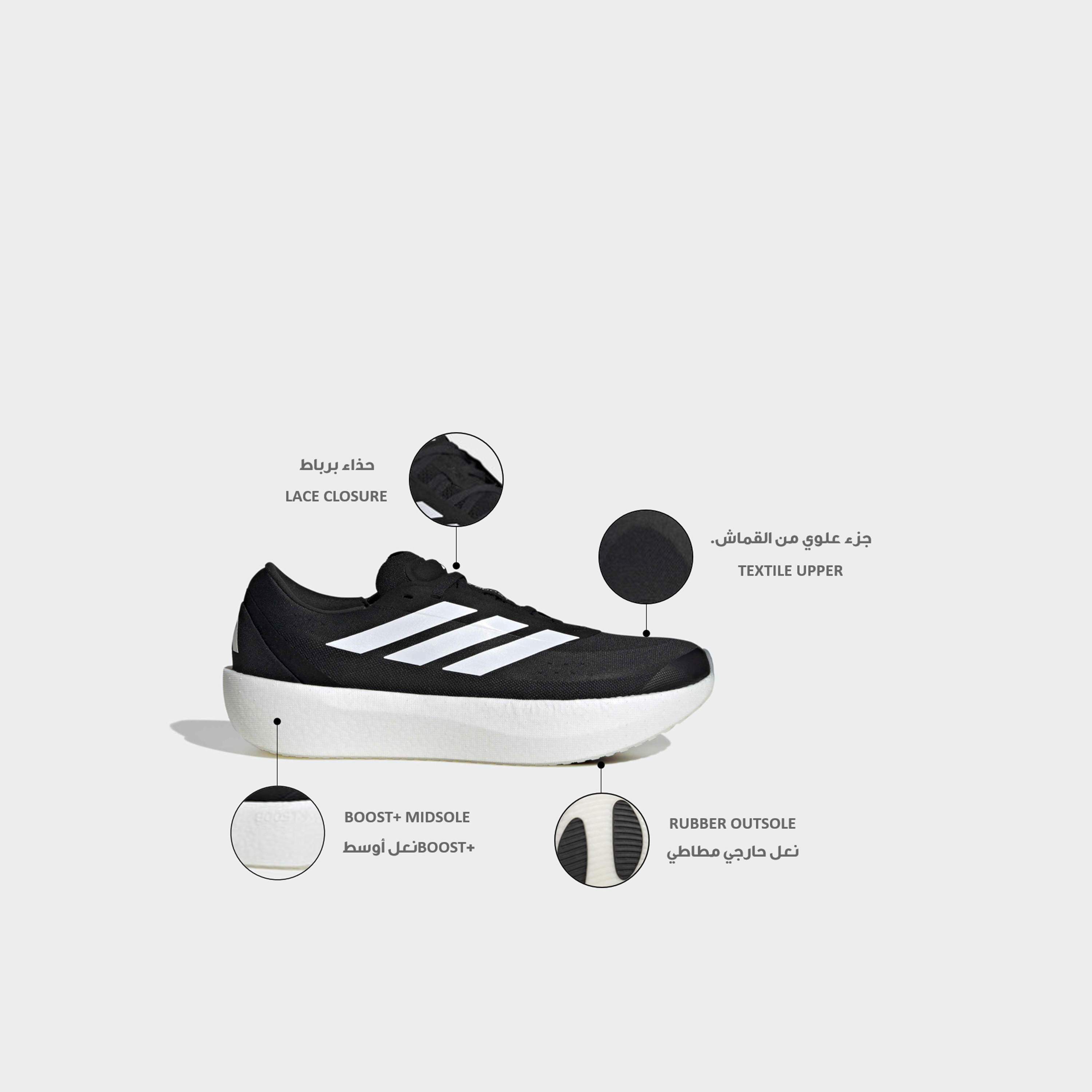 Adidas Men Zenboost Lace-Up Running Shoes-sports-men-shoes-image-2