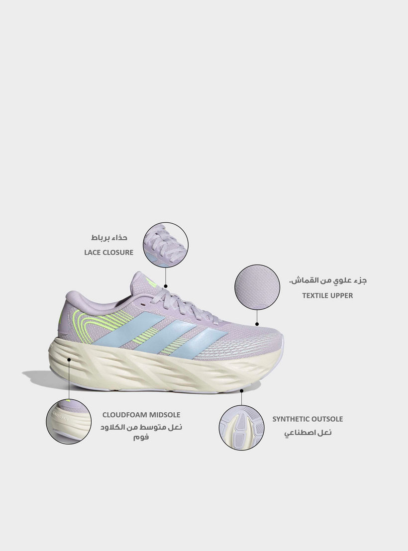 حذاء جري برباط إغلاق جالاكسي 8 كلاود فوم للنساء من أديداس-sports-women-shoes-image-2