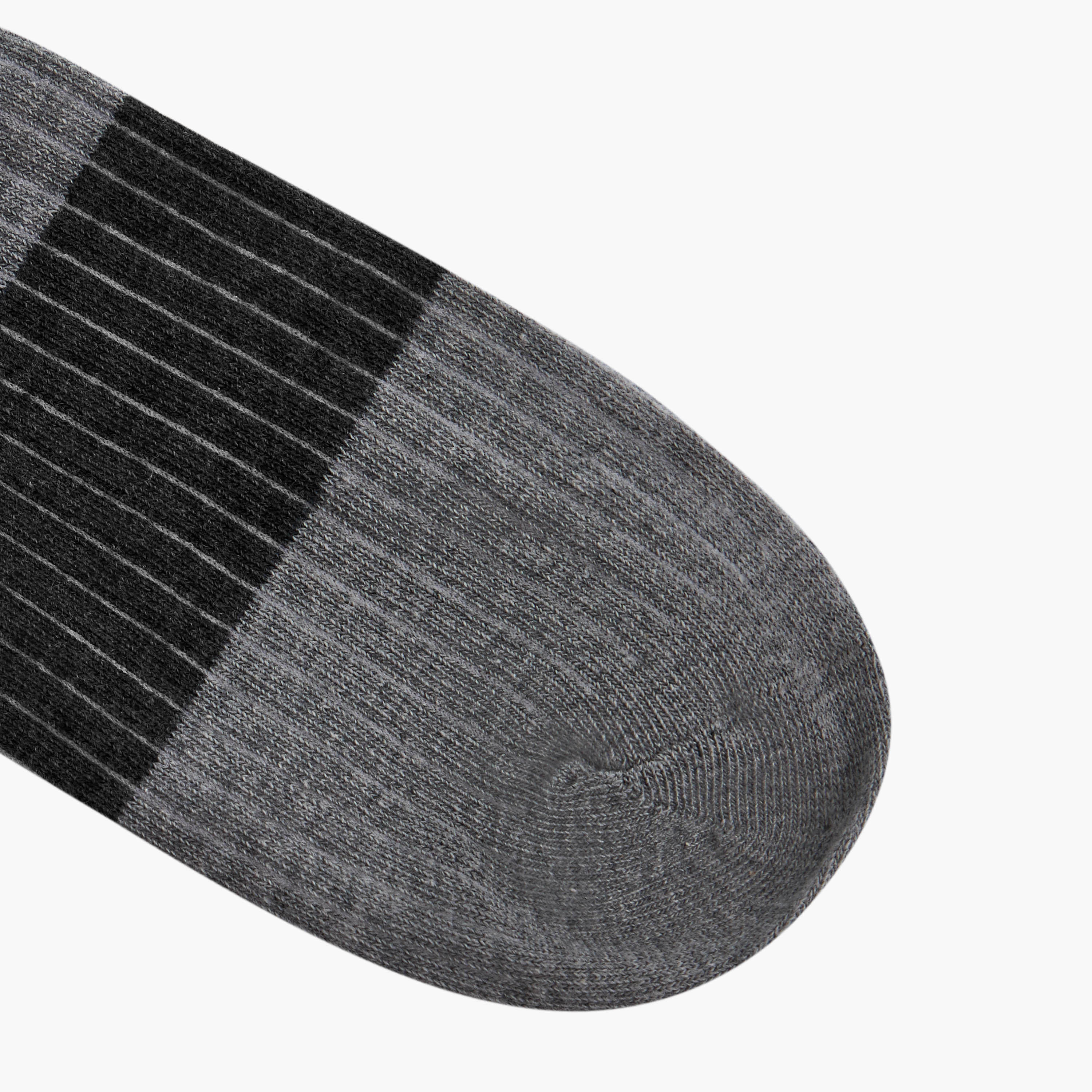 Duchini Textured Ankle Length Socks - Set of 5-men-socks-image-3
