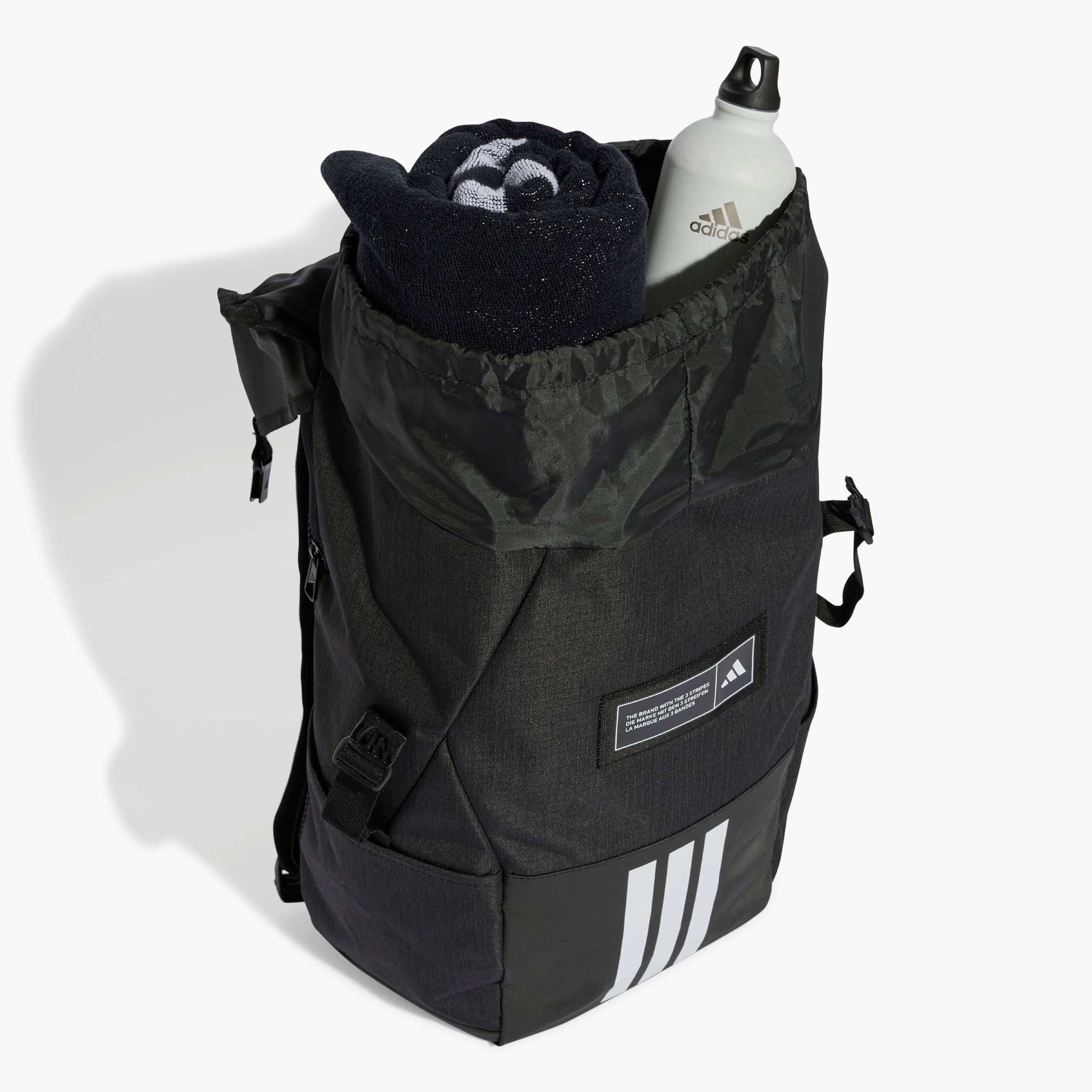 adidas Logo Print School Backpack with Shoulder Straps and Side Release Buckle Closure -16x30x50 cm-school-bagsandbackpacks-backpacks-image-3