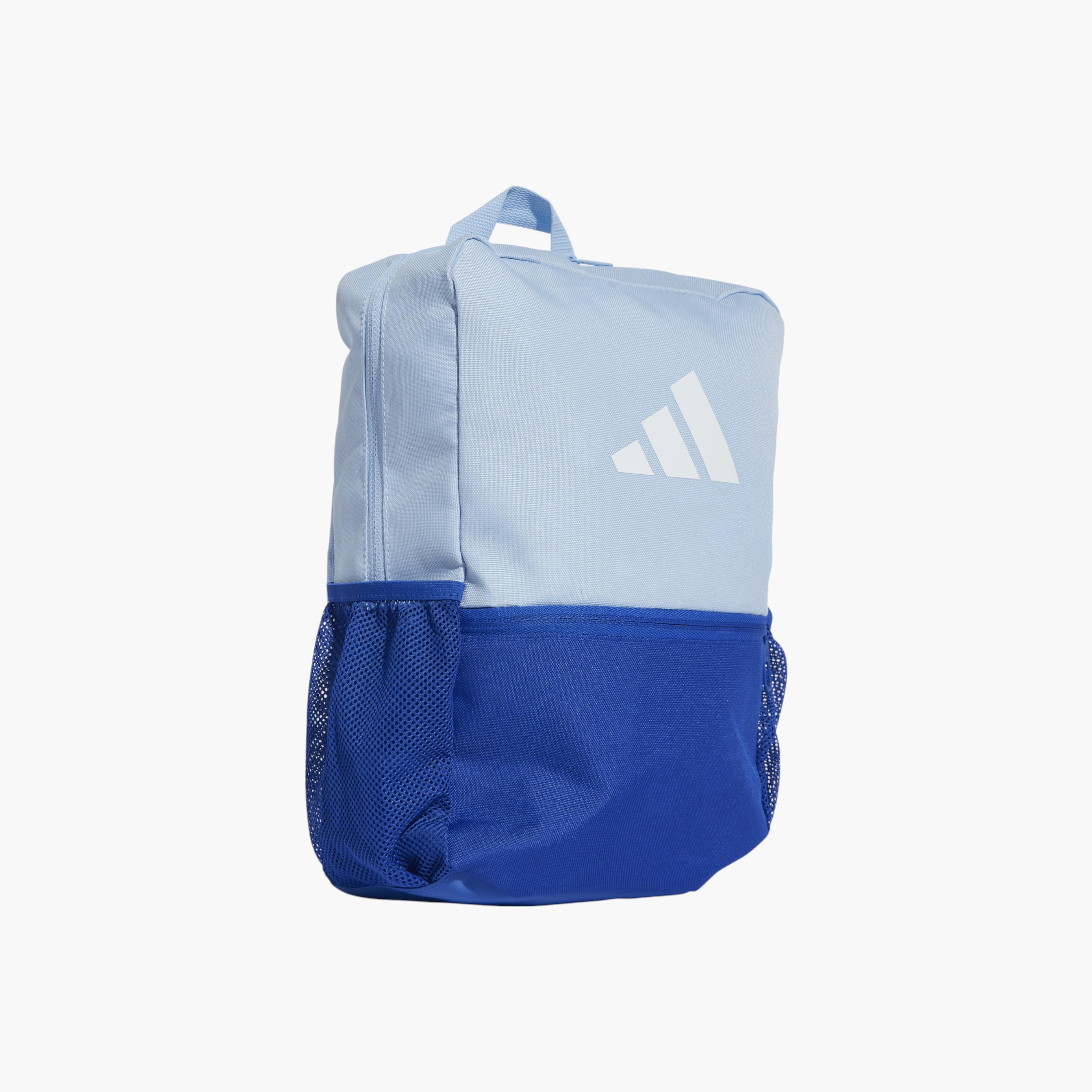 adidas Logo Print School Backpack with Adjustable Straps and Zip Closure-school-bagsandbackpacks-backpacks-image-2