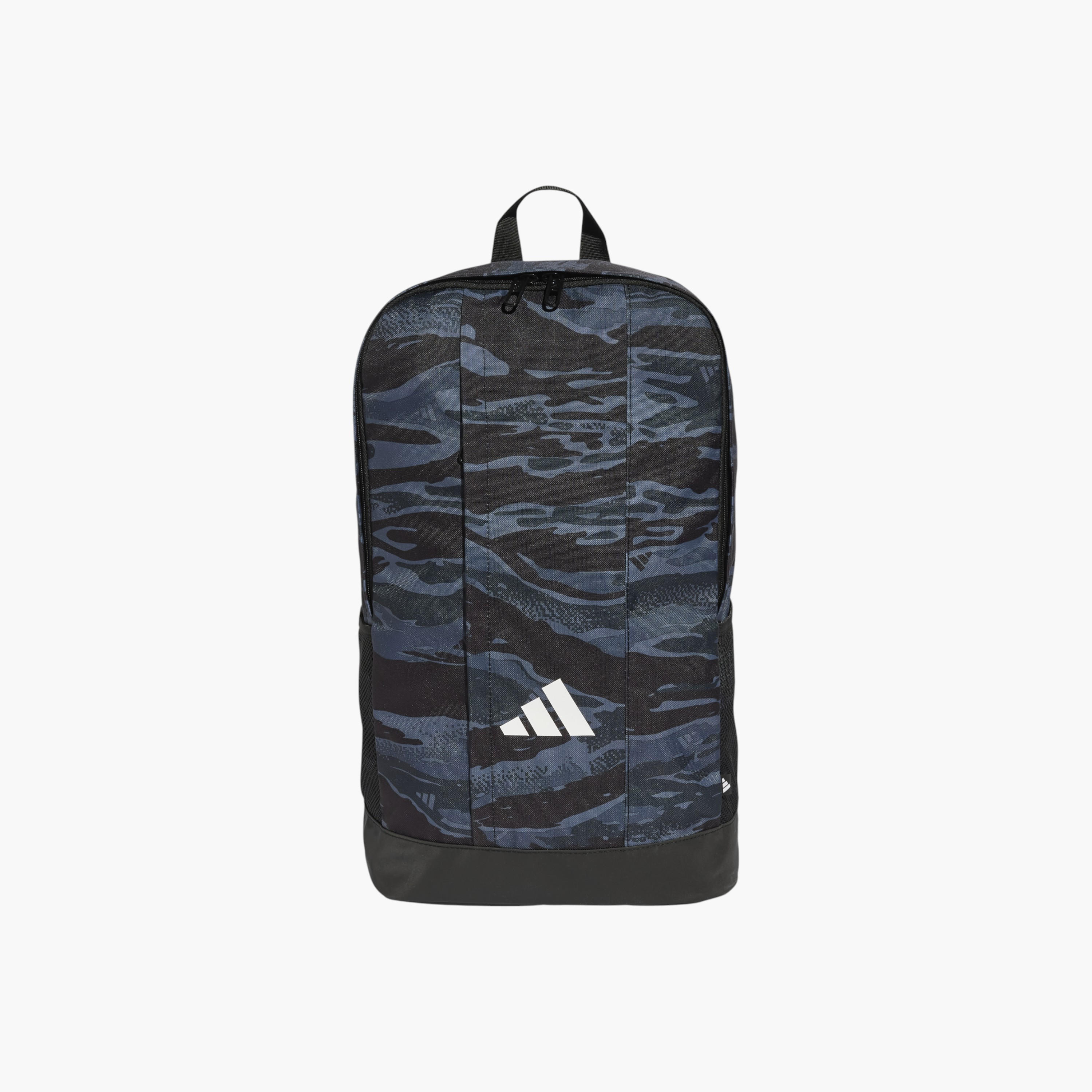 adidas Logo Print School Backpack with Adjustable Shoulder Straps and Zip Closure-boys-accessories-bagsandbackpacks-image-1