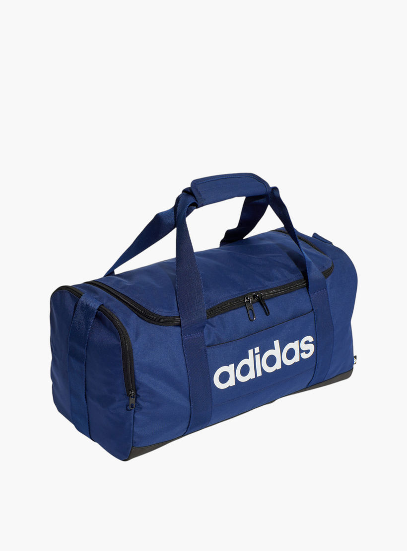 حقيبة لوجو برينت دافل مع سحاب إغلاق ومقبض مزدوج من أديداس - IN6111-travel-luggagesandbags-dufflebags-image-2