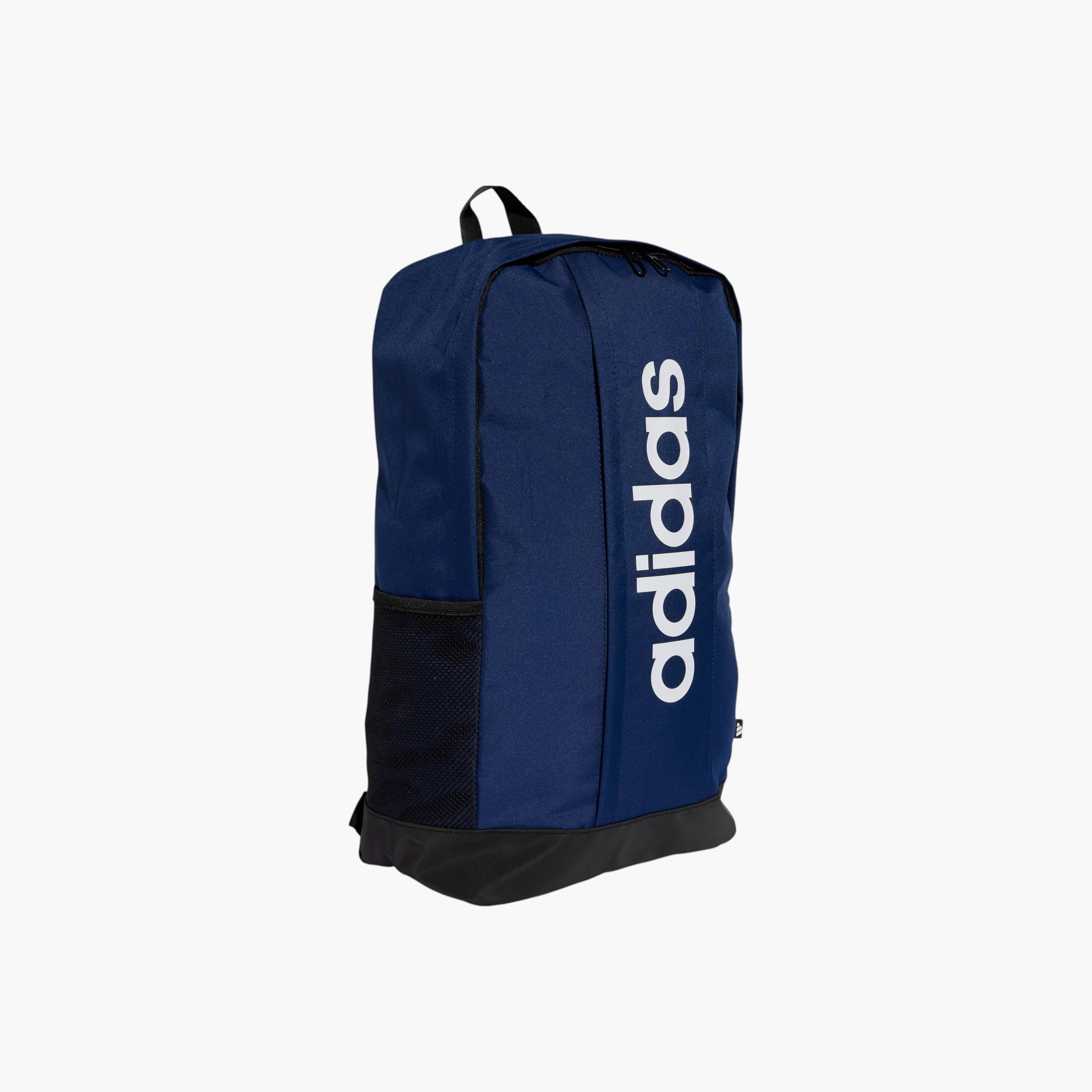 adidas Logo Print School Backpack with Adjustable Straps and Zip Closure-boys-accessories-bagsandbackpacks-image-2