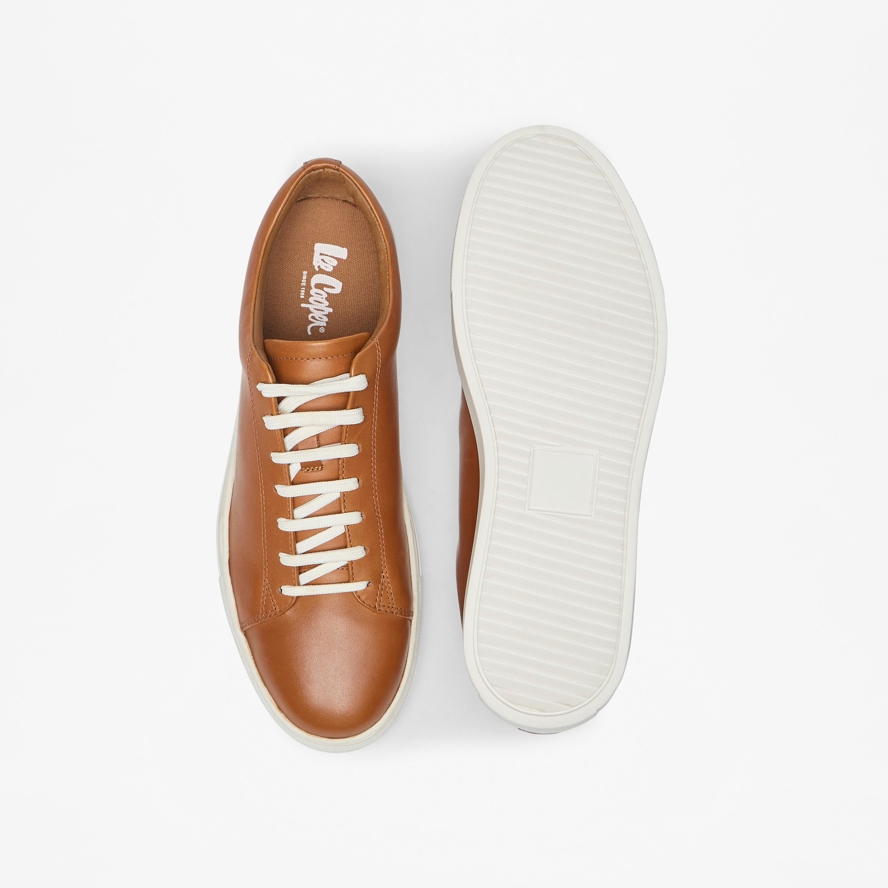 Lee Cooper Men's Solid Professional Shoes with Lace-Up Closure-men-shoes-sneakers-image-4