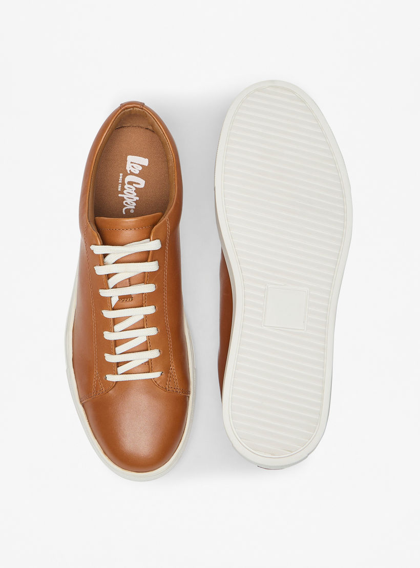 Lee Cooper Men's Solid Professional Shoes with Lace-Up Closure-men-shoes-sneakers-image-4