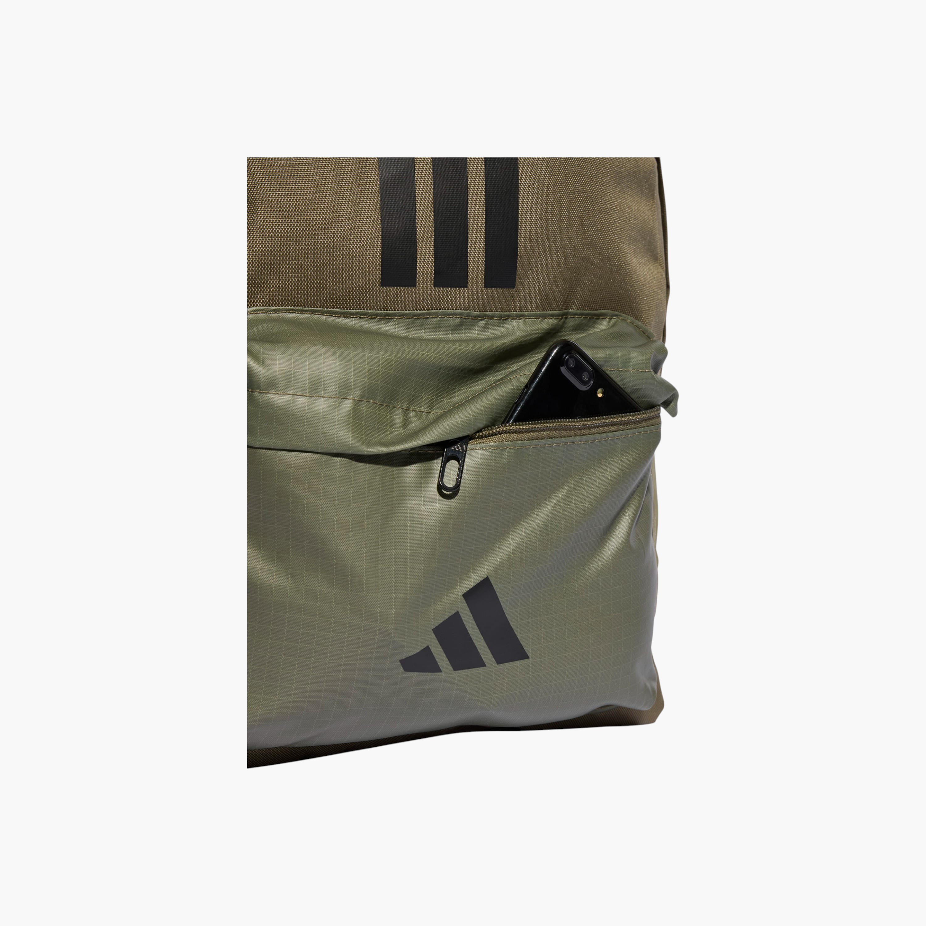 adidas Logo Print School Backpack with Adjustable Straps and Zip Closure-boys-accessories-bagsandbackpacks-image-5
