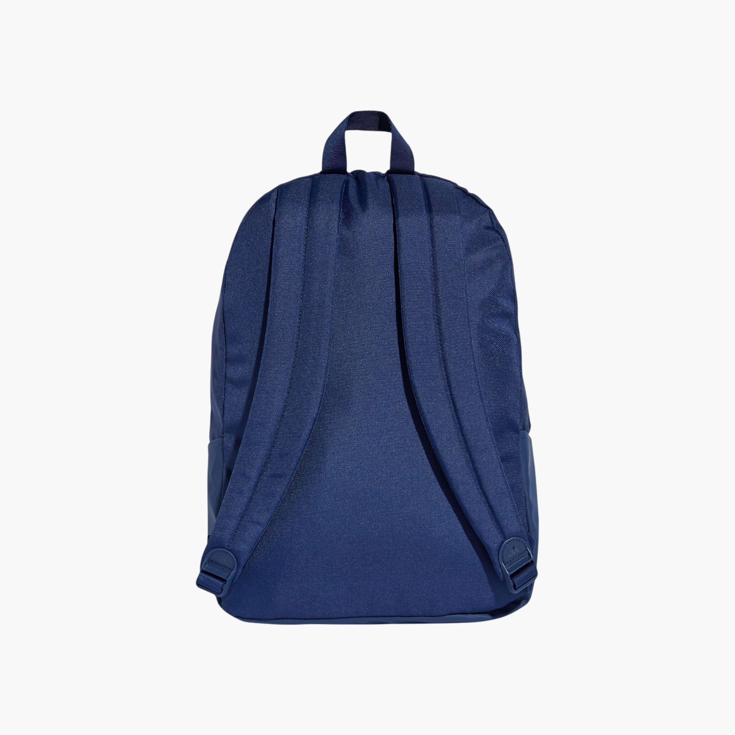 adidas Logo Print School Backpack with Adjustable Straps and Zip Closure-school-bagsandbackpacks-backpacks-image-5