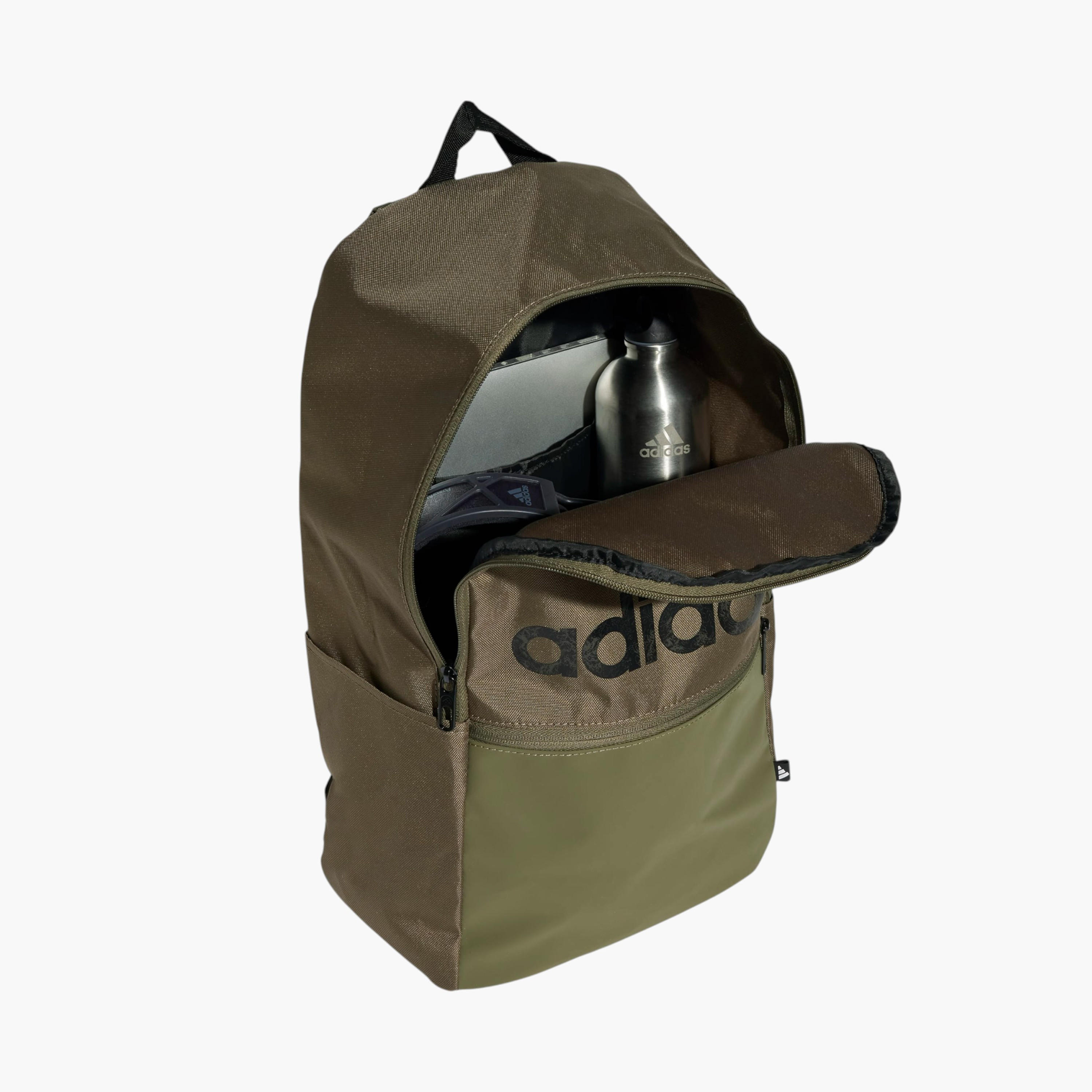 شنطة ظهر للمدرسة بحمالات قابلة للتعديل وسحاب إغلاق وطبعات شعار من أديداس-school-bagsandbackpacks-backpacks-image-3